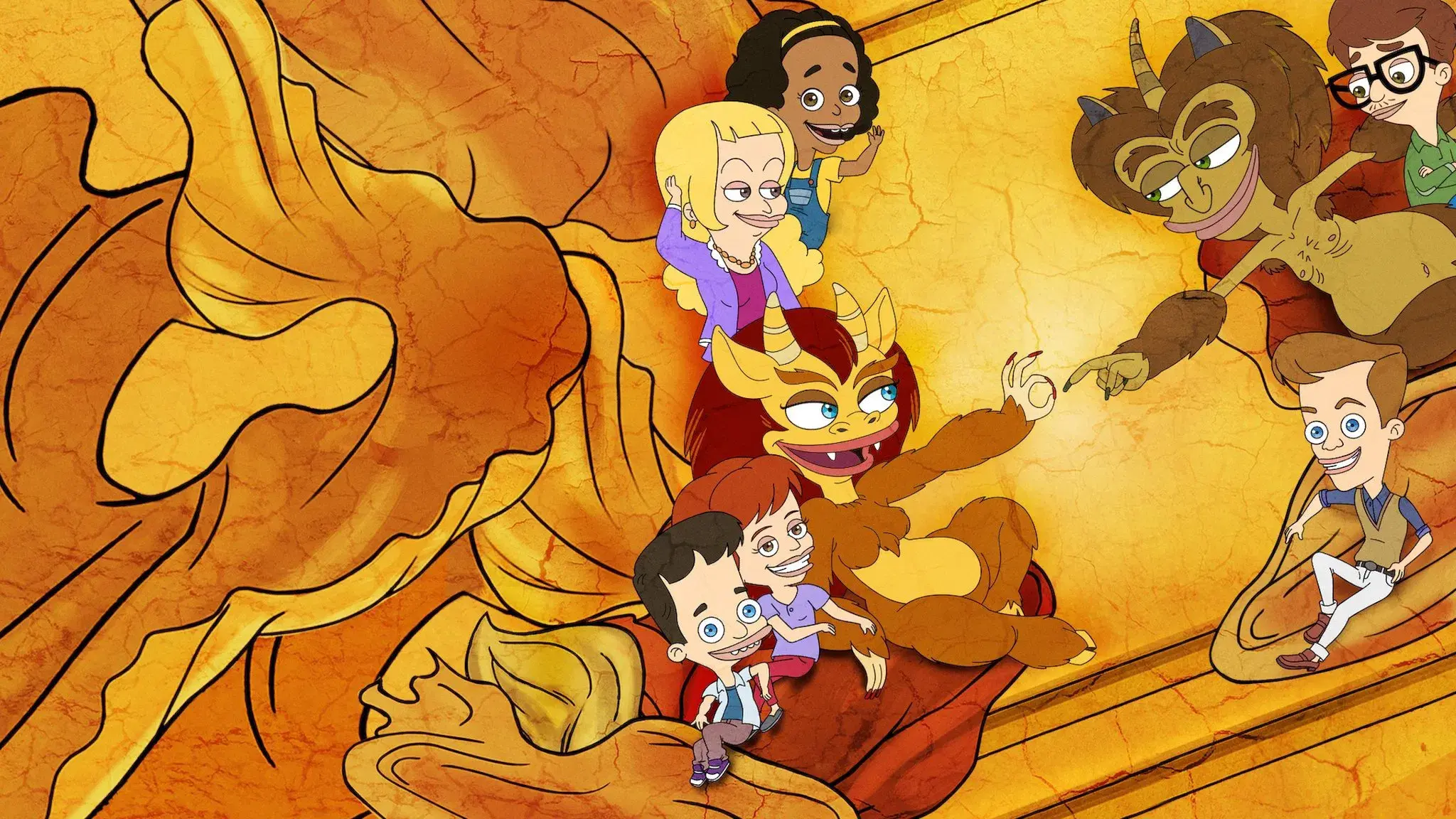 Big Mouth backdrop