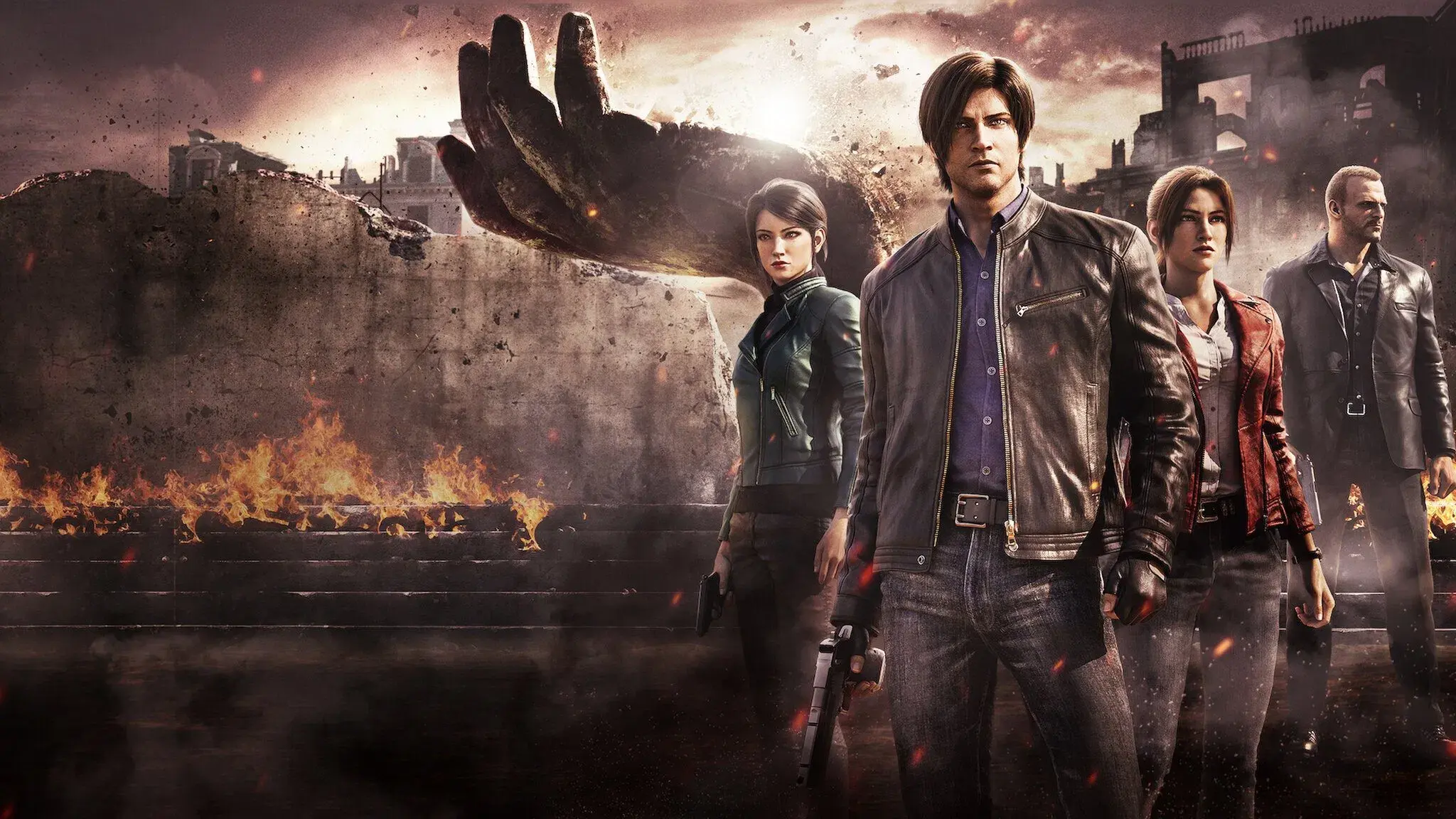 RESIDENT EVIL: Infinite Darkness backdrop