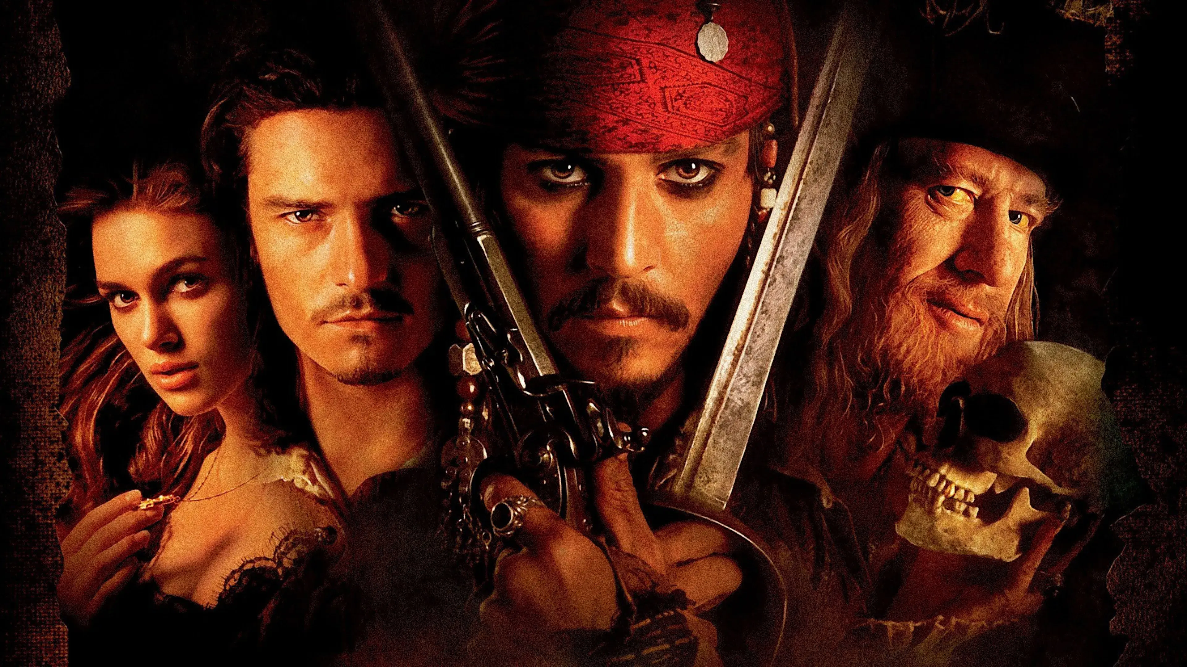 Pirates of the Caribbean: The Curse of the Black Pearl backdrop