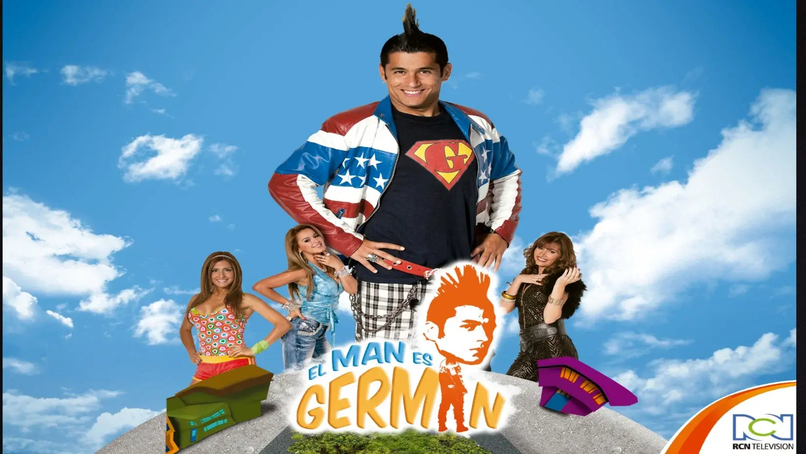 El Man es Germán backdrop