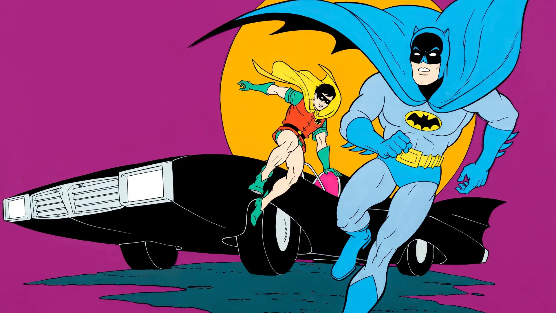 The Adventures of Batman backdrop