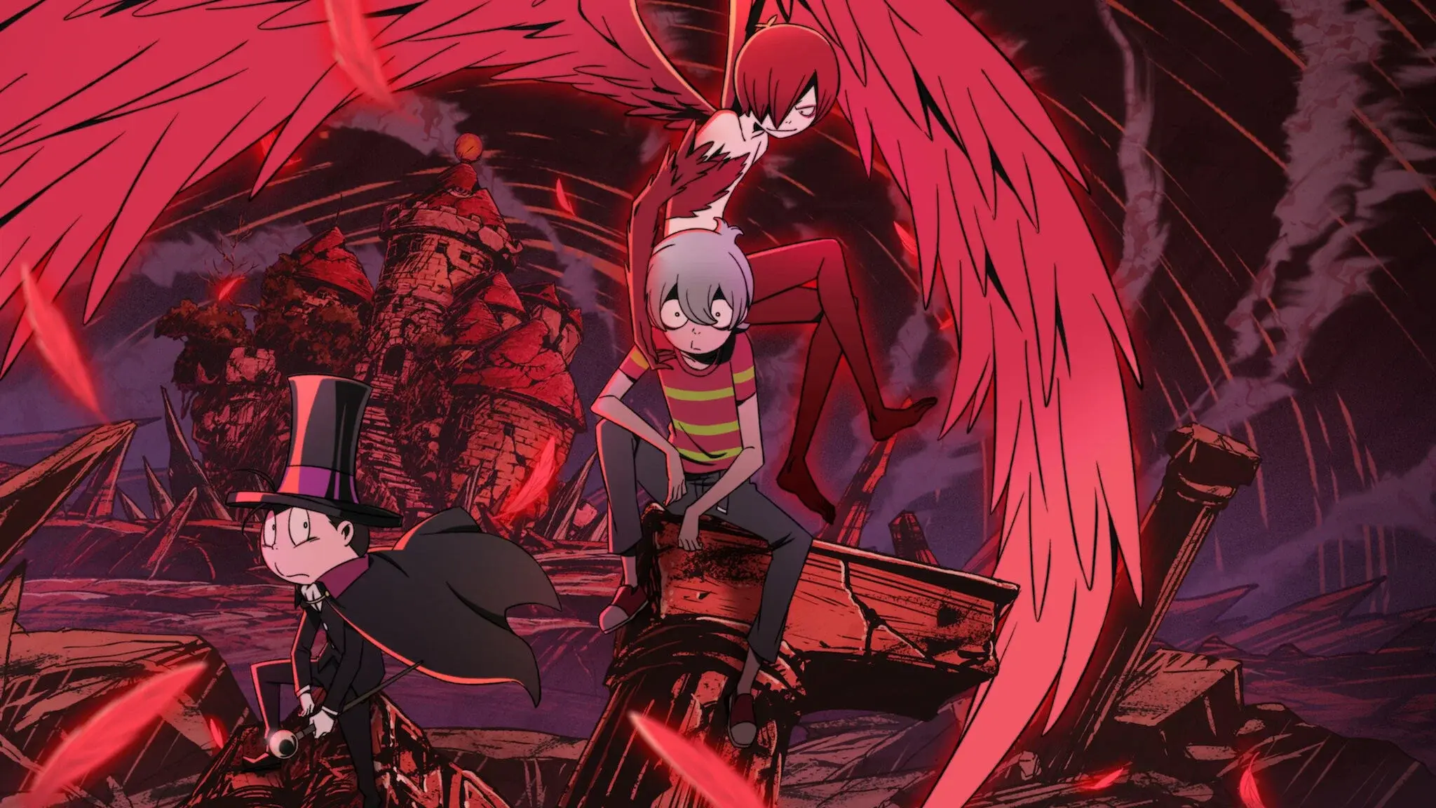 Akuma Kun backdrop