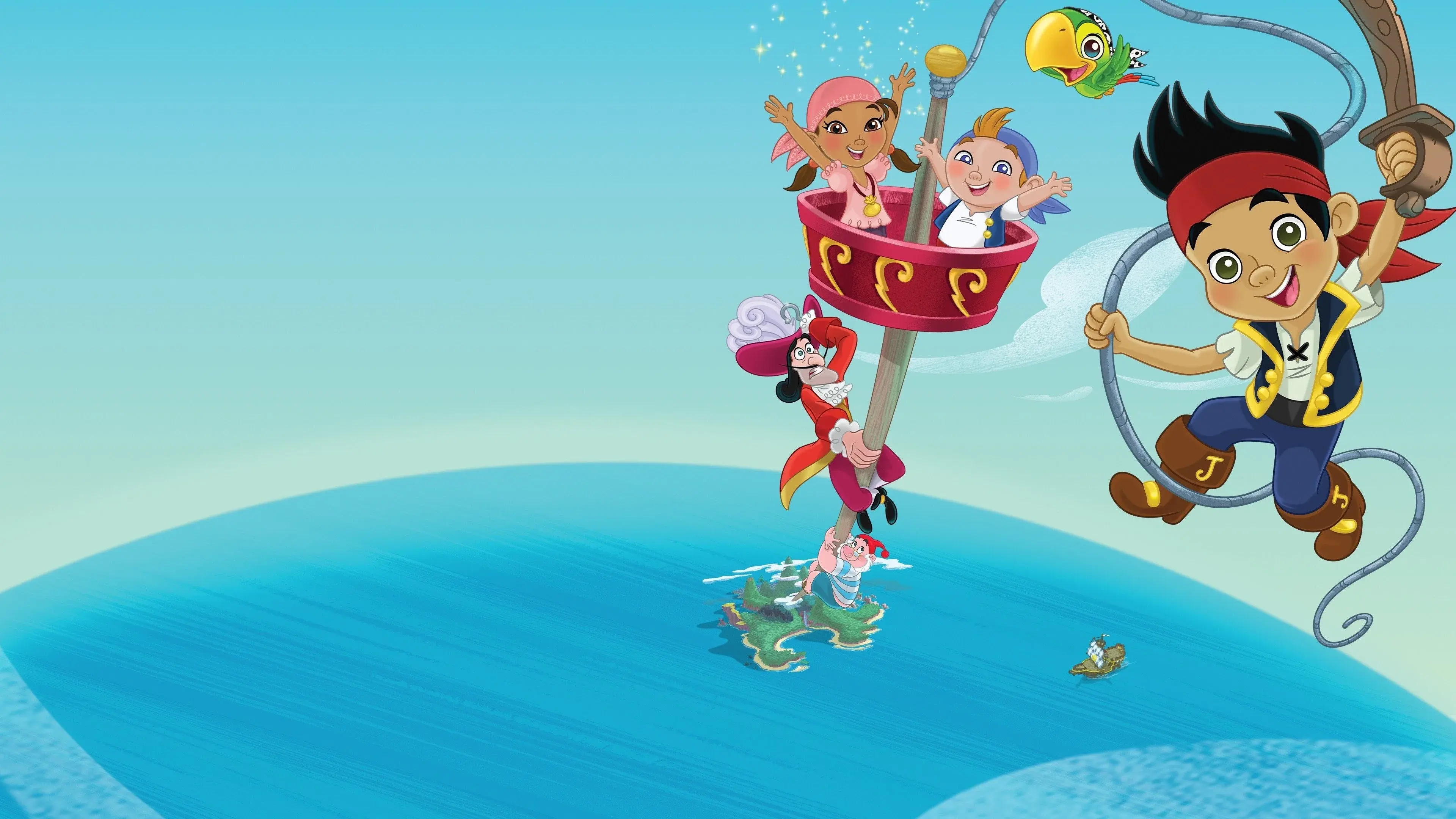 Jake and the Never Land Pirates backdrop