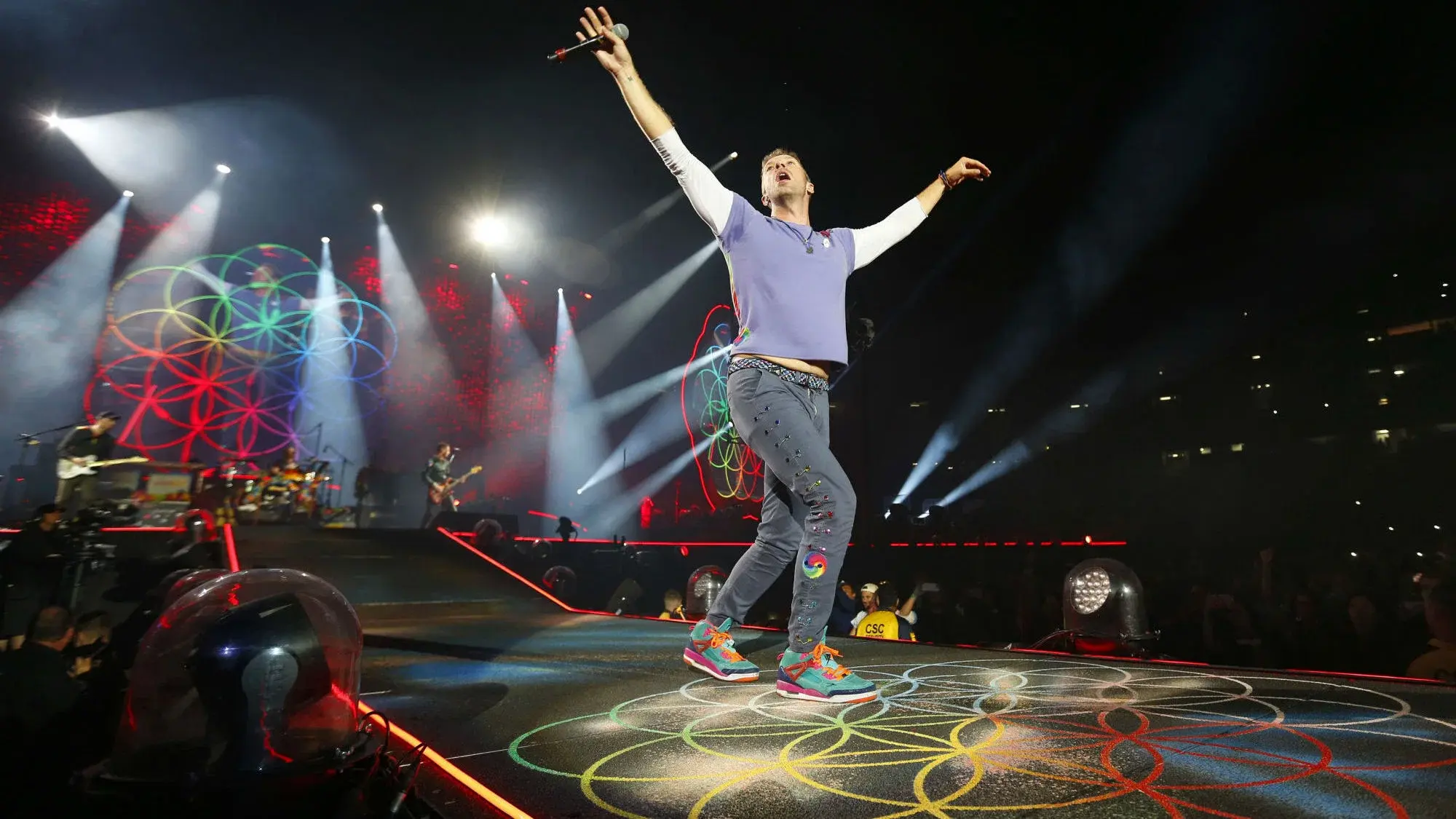 Coldplay: A Head Full of Dreams backdrop