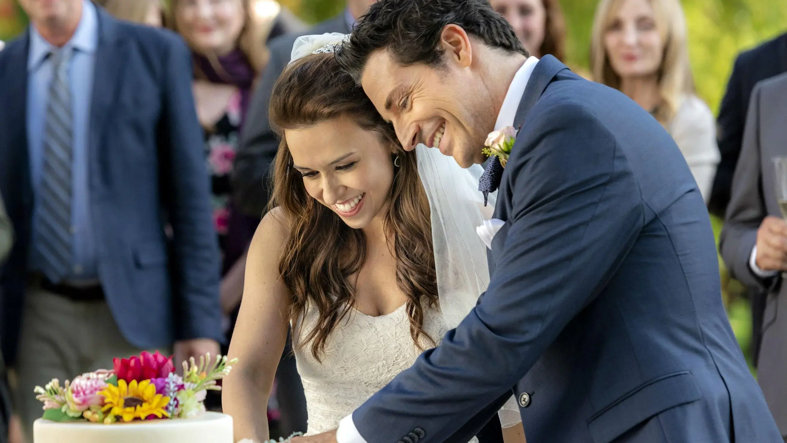 All of My Heart: The Wedding backdrop