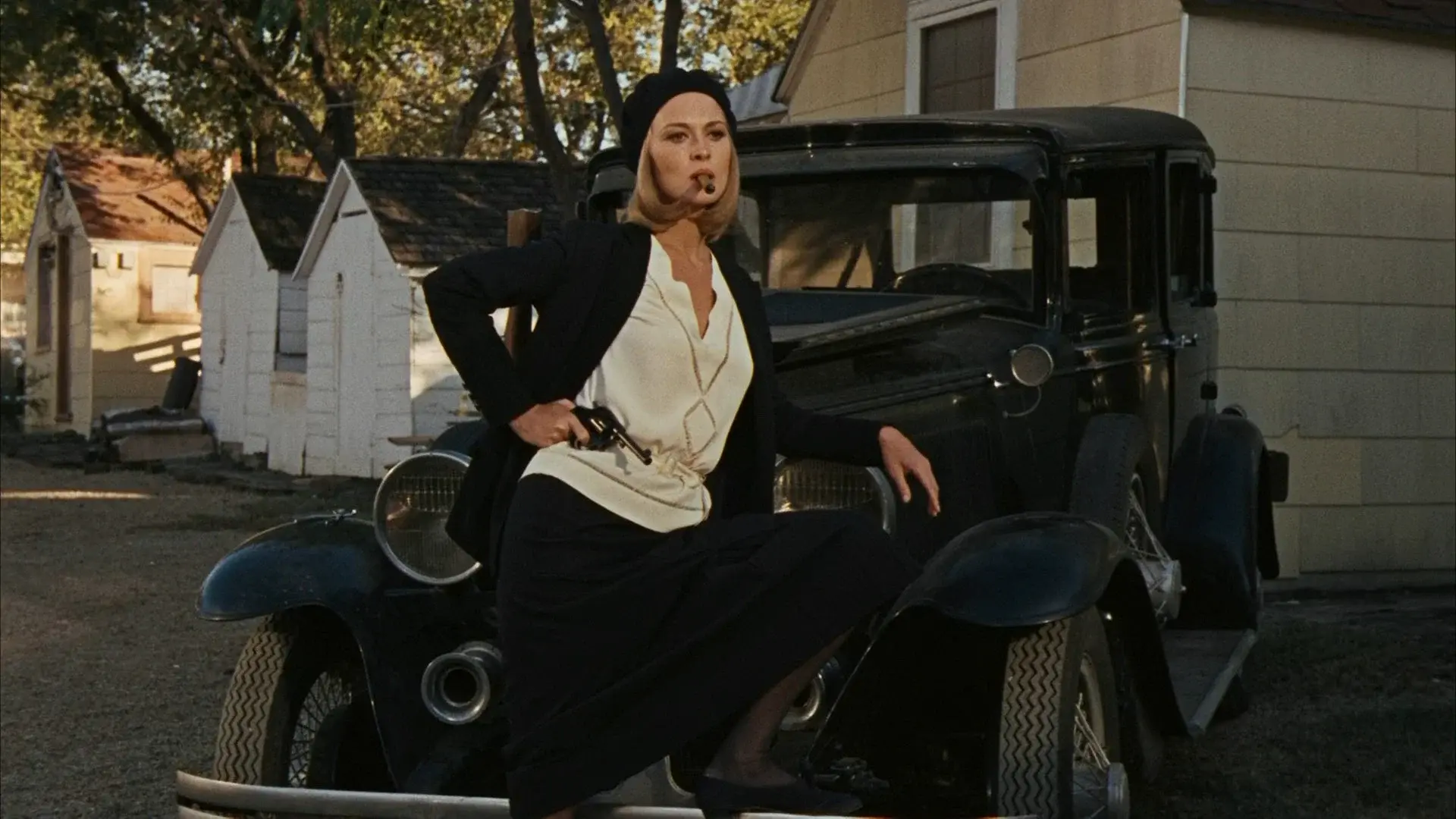 Bonnie and Clyde backdrop