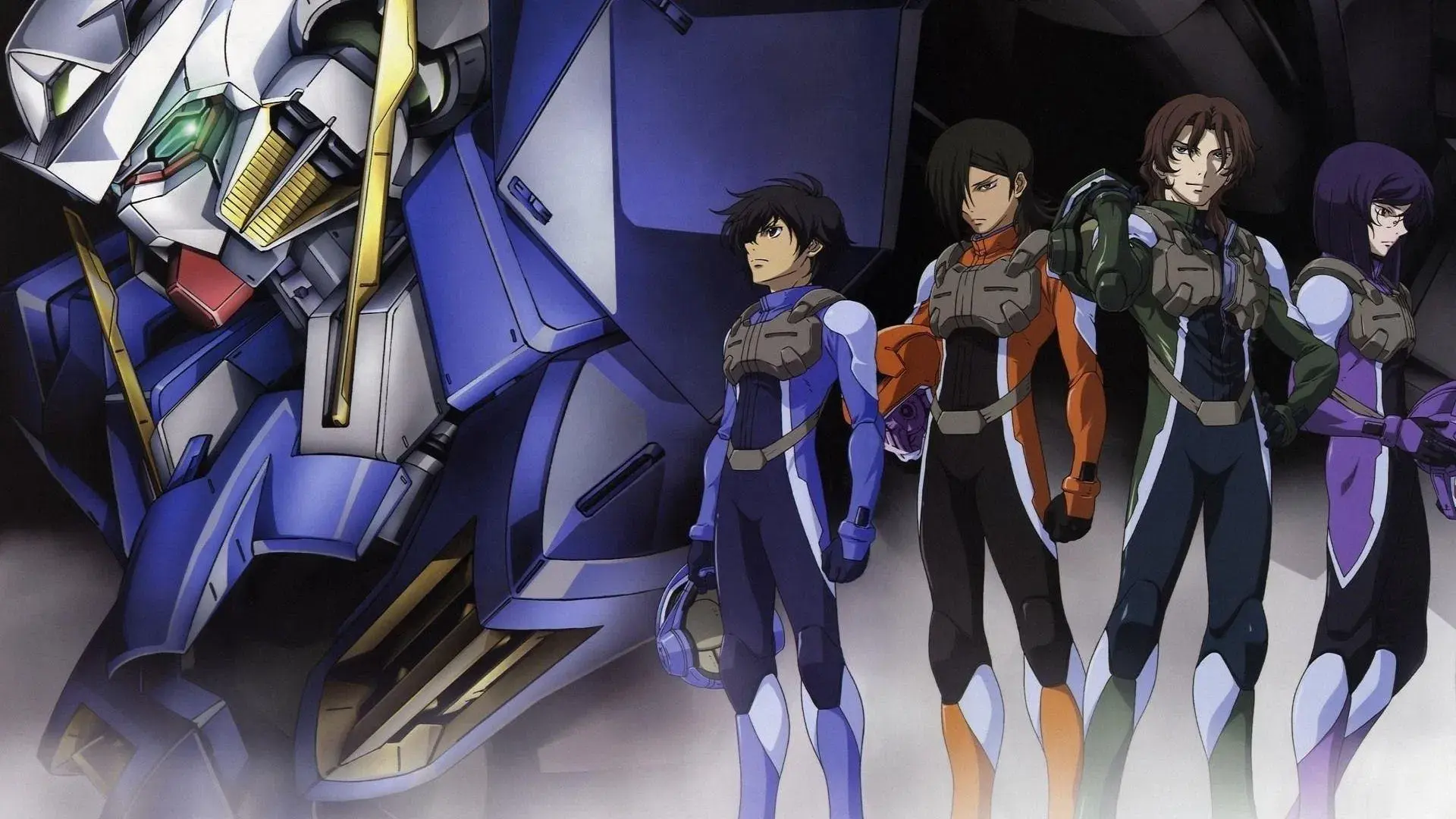 Mobile Suit Gundam 00 backdrop