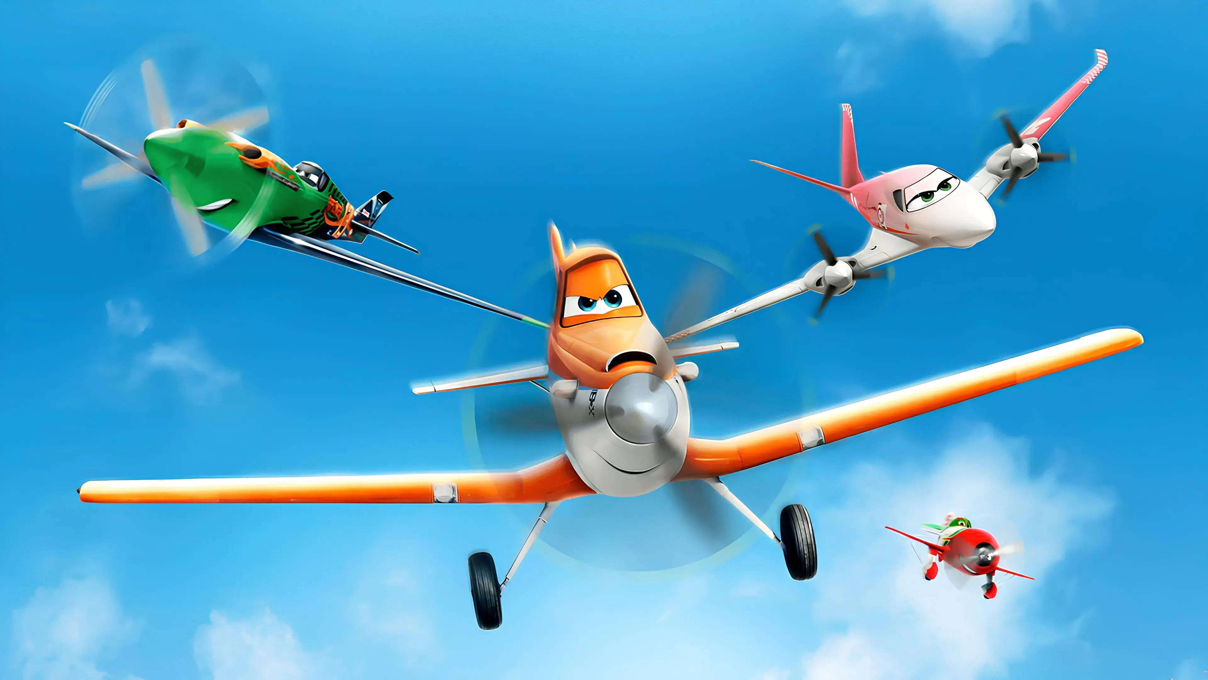 Planes backdrop