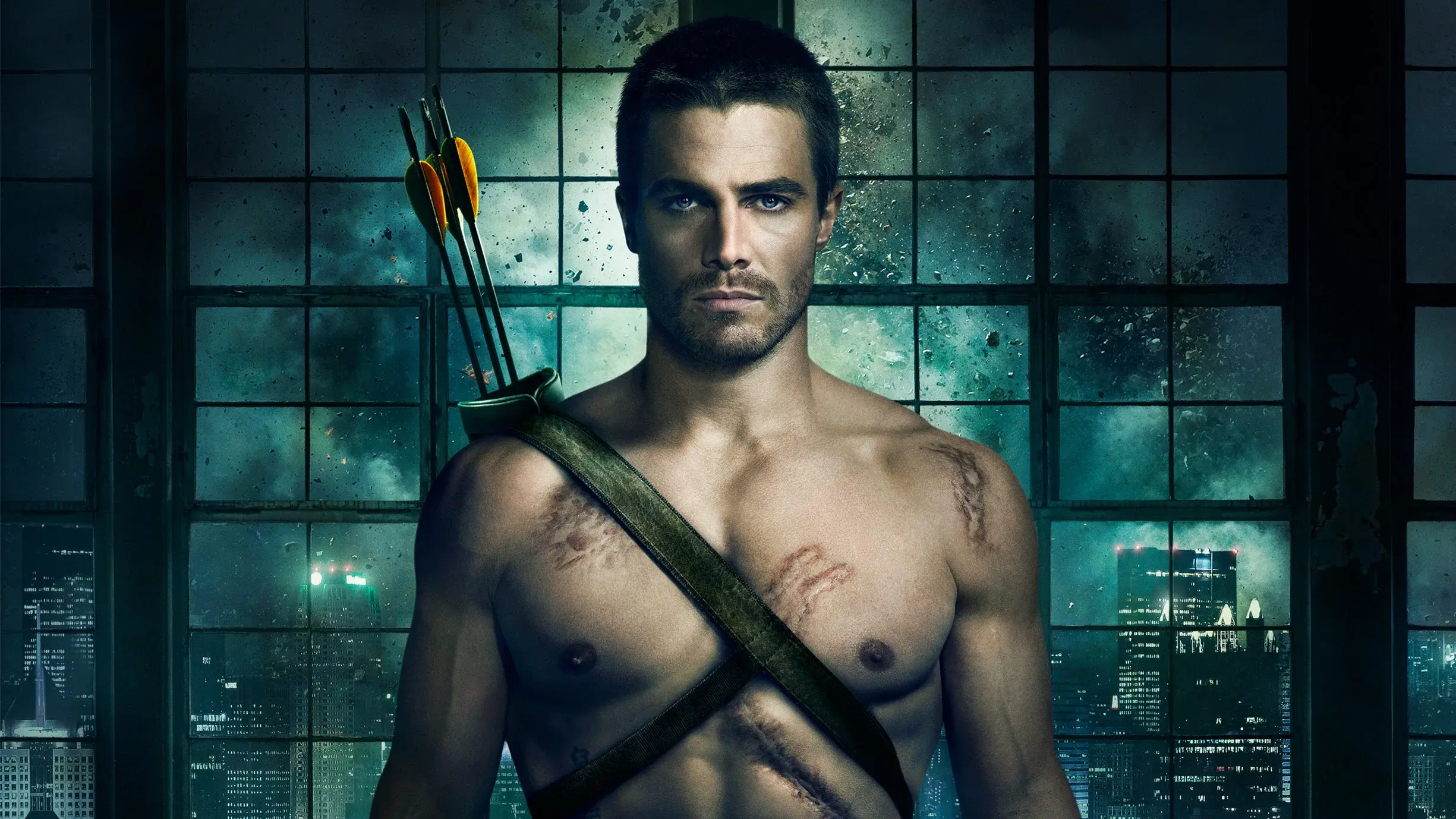 Arrow backdrop