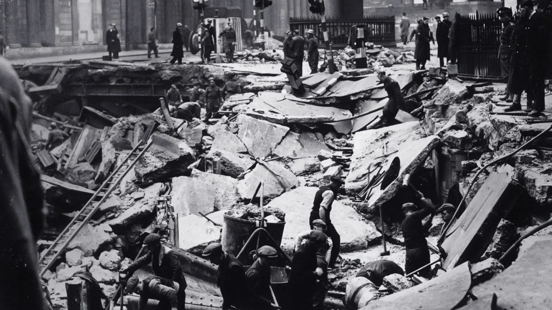 The World at War backdrop