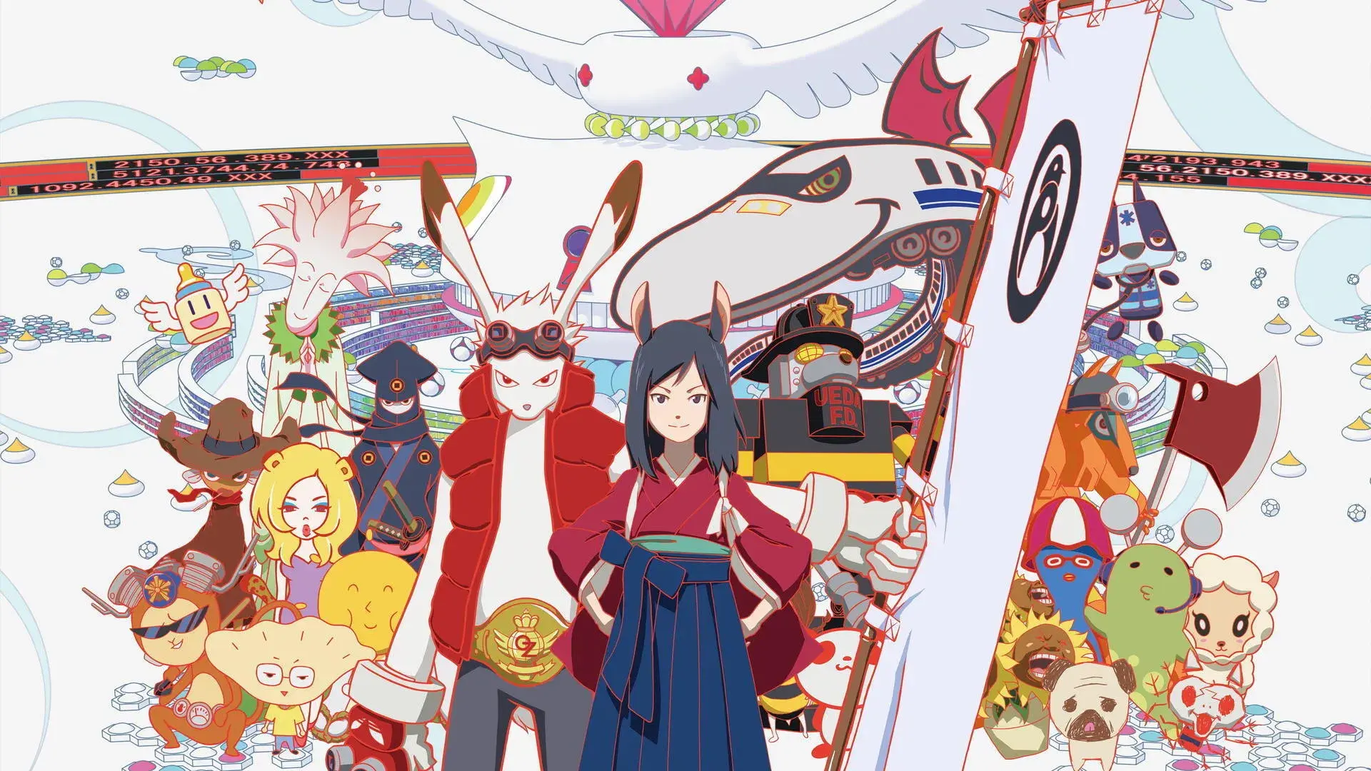 Summer Wars backdrop