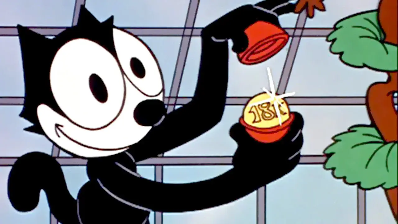 Felix the Cat backdrop