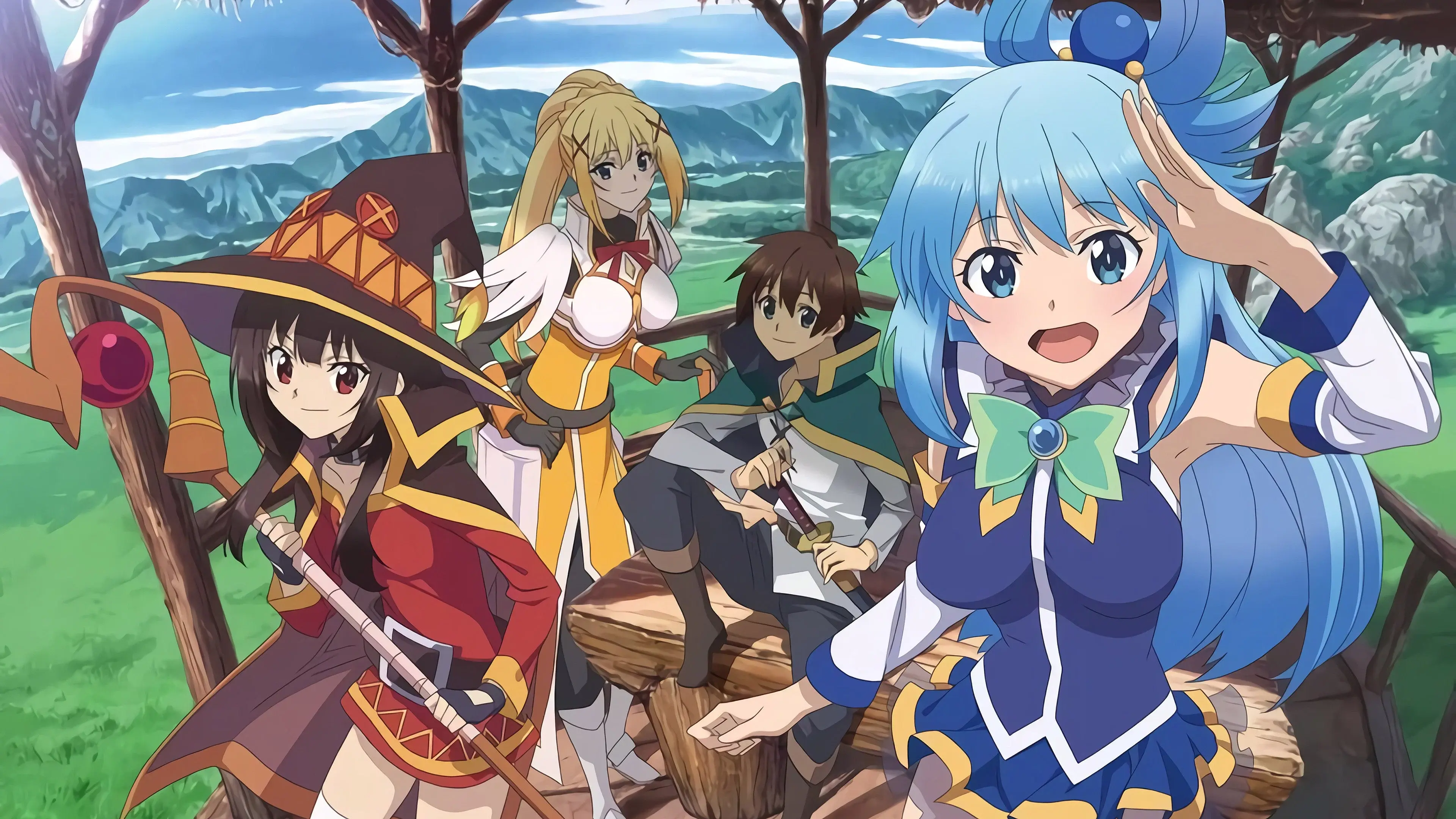 KONOSUBA – God's blessing on this wonderful world! Legend of Crimson backdrop