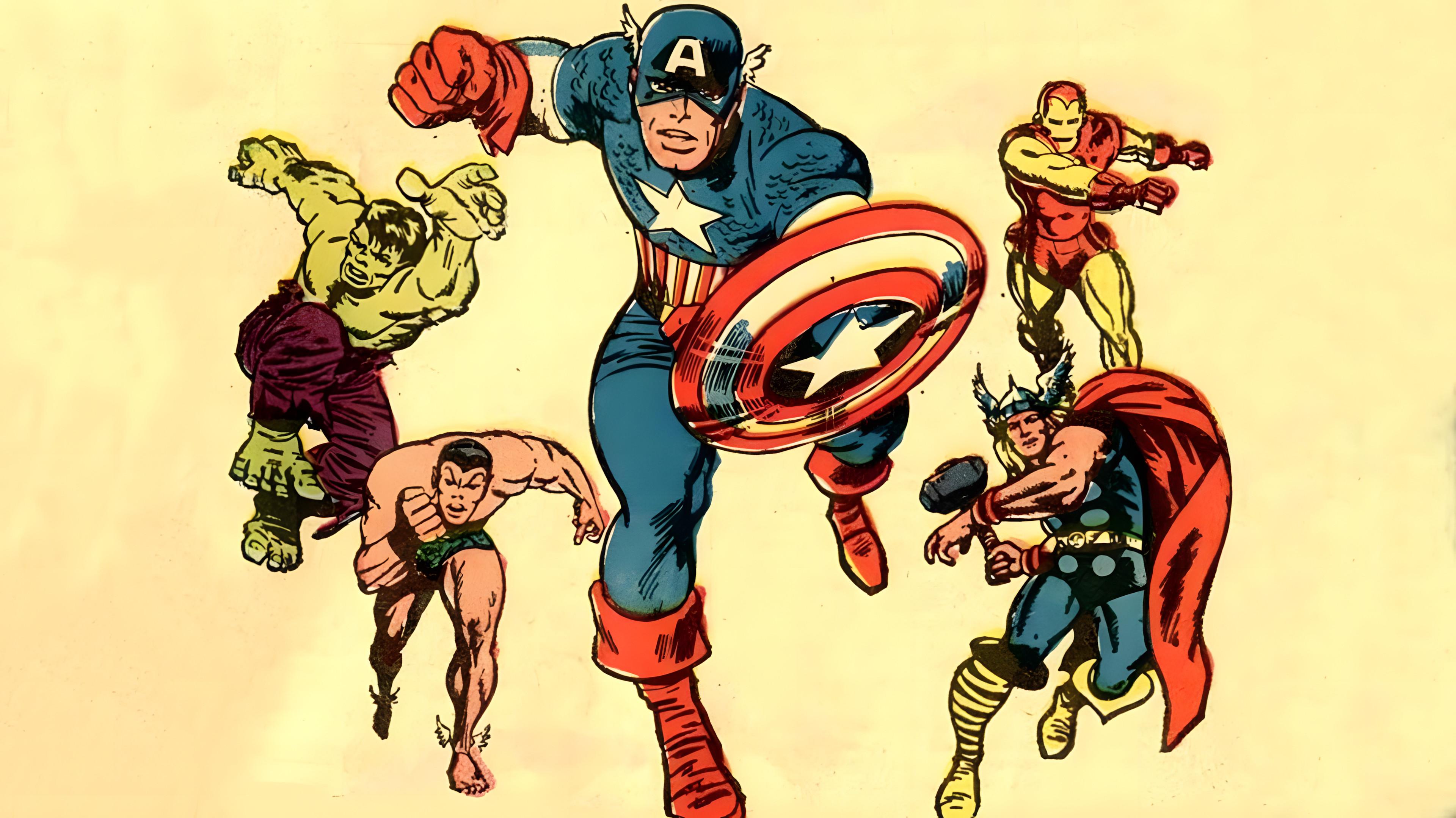 The Marvel Super Heroes backdrop
