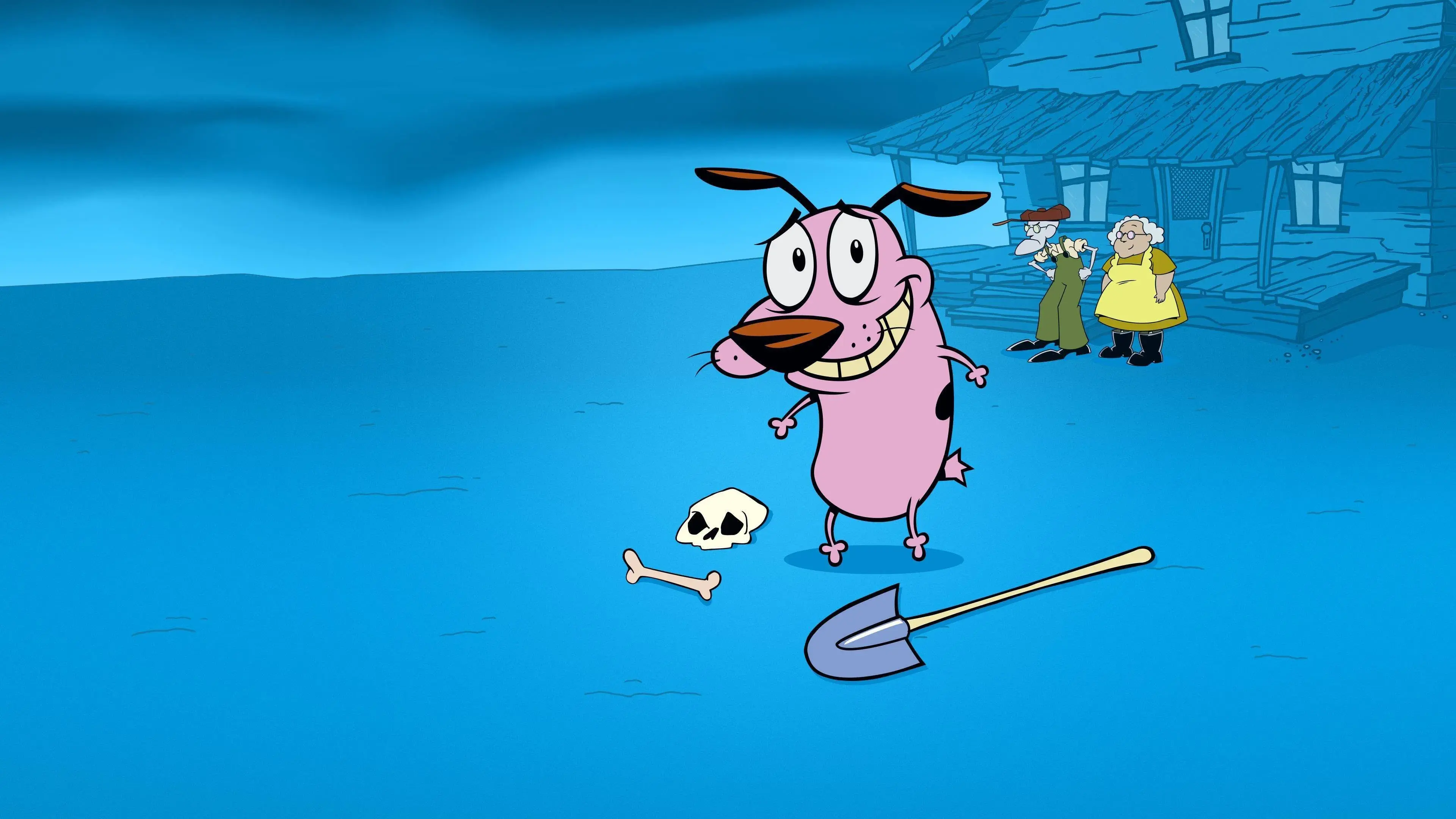 Courage the Cowardly Dog backdrop