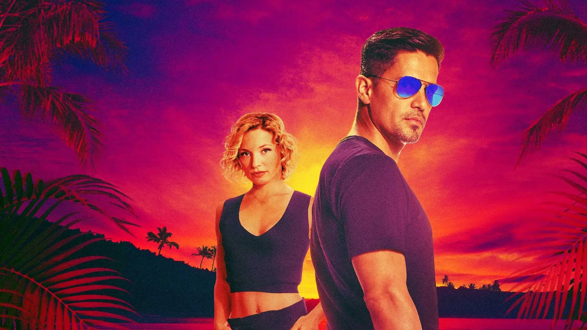 Magnum P.I. backdrop