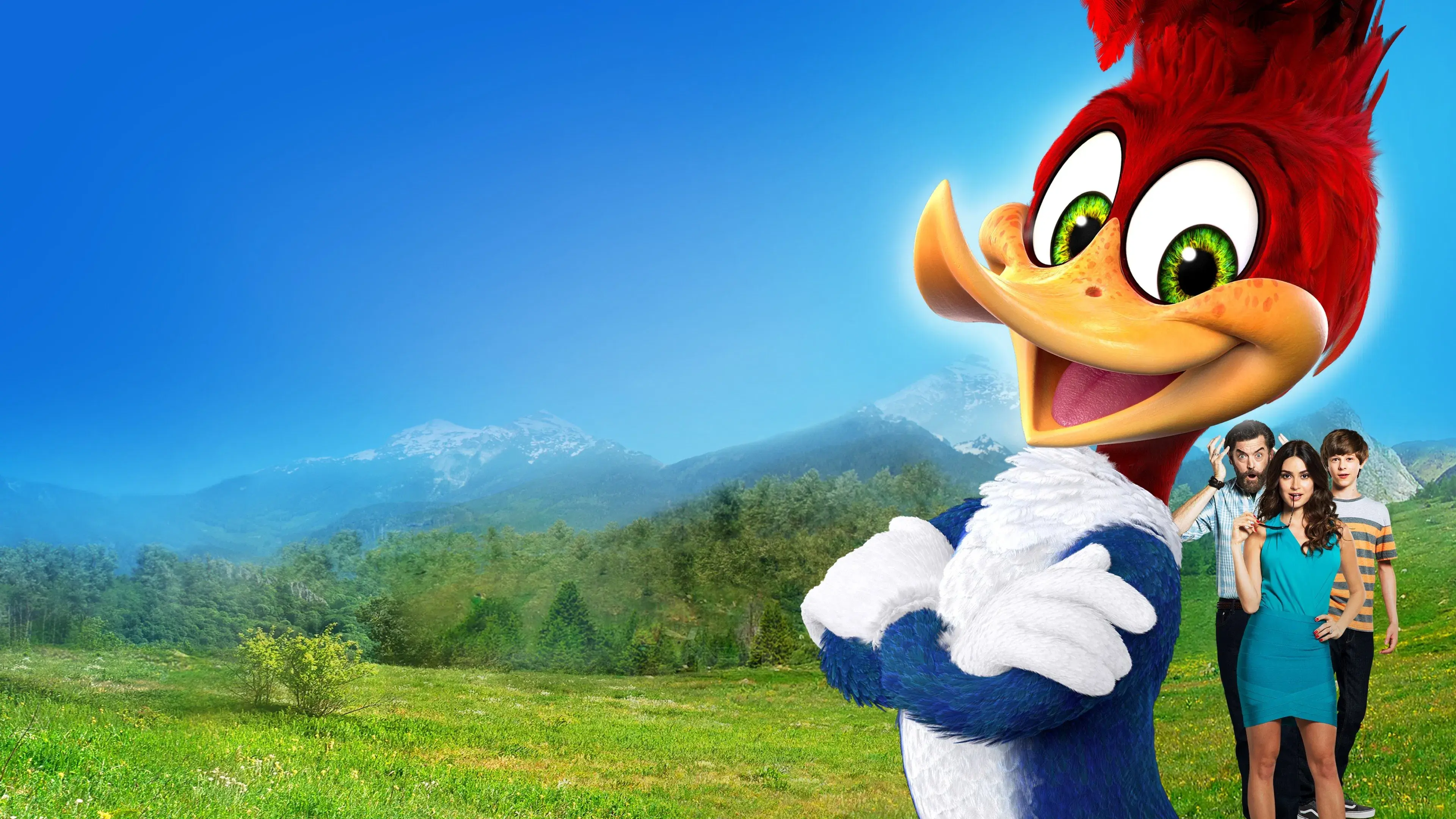 Woody Woodpecker backdrop