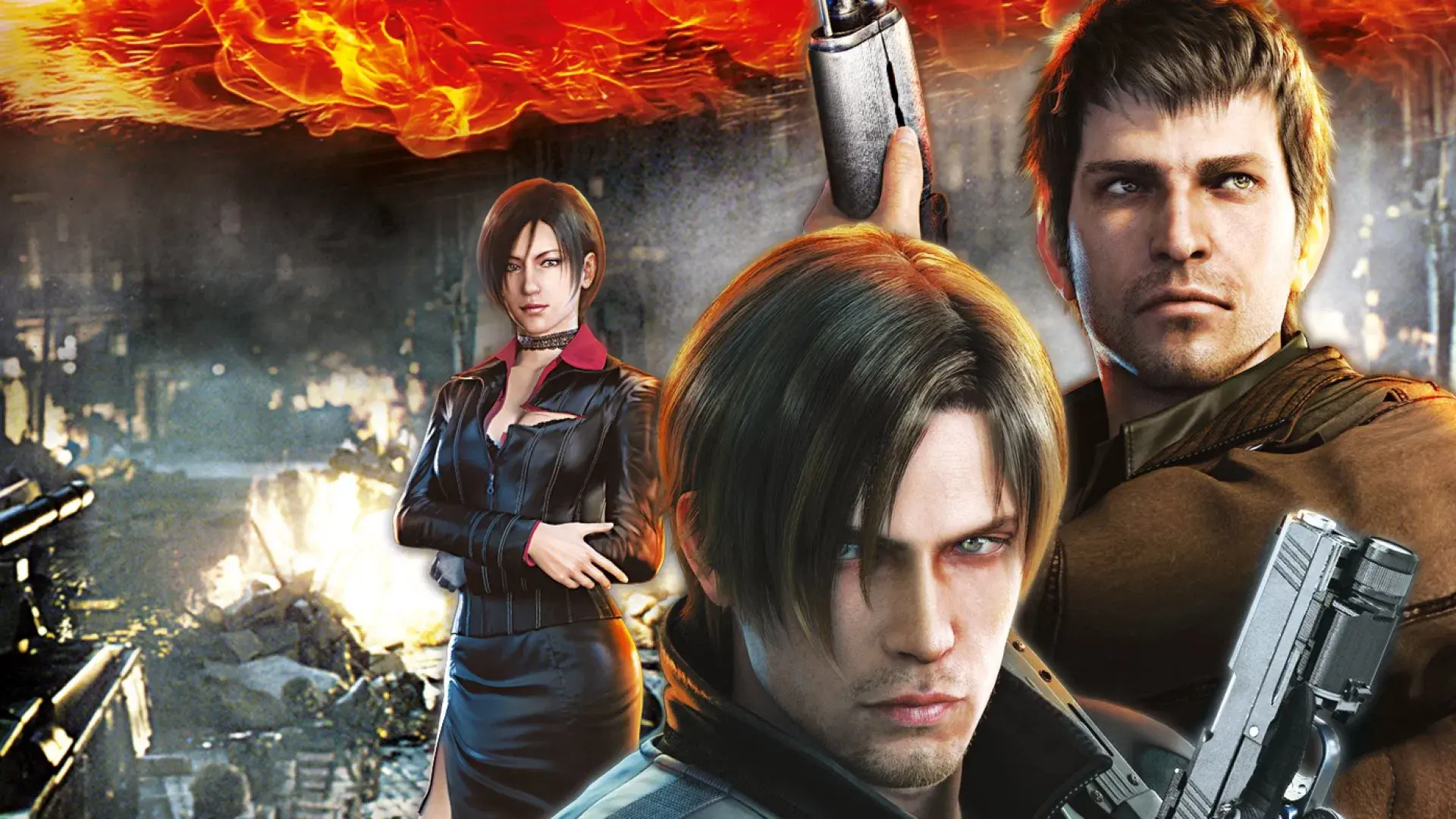 Resident Evil: Damnation backdrop
