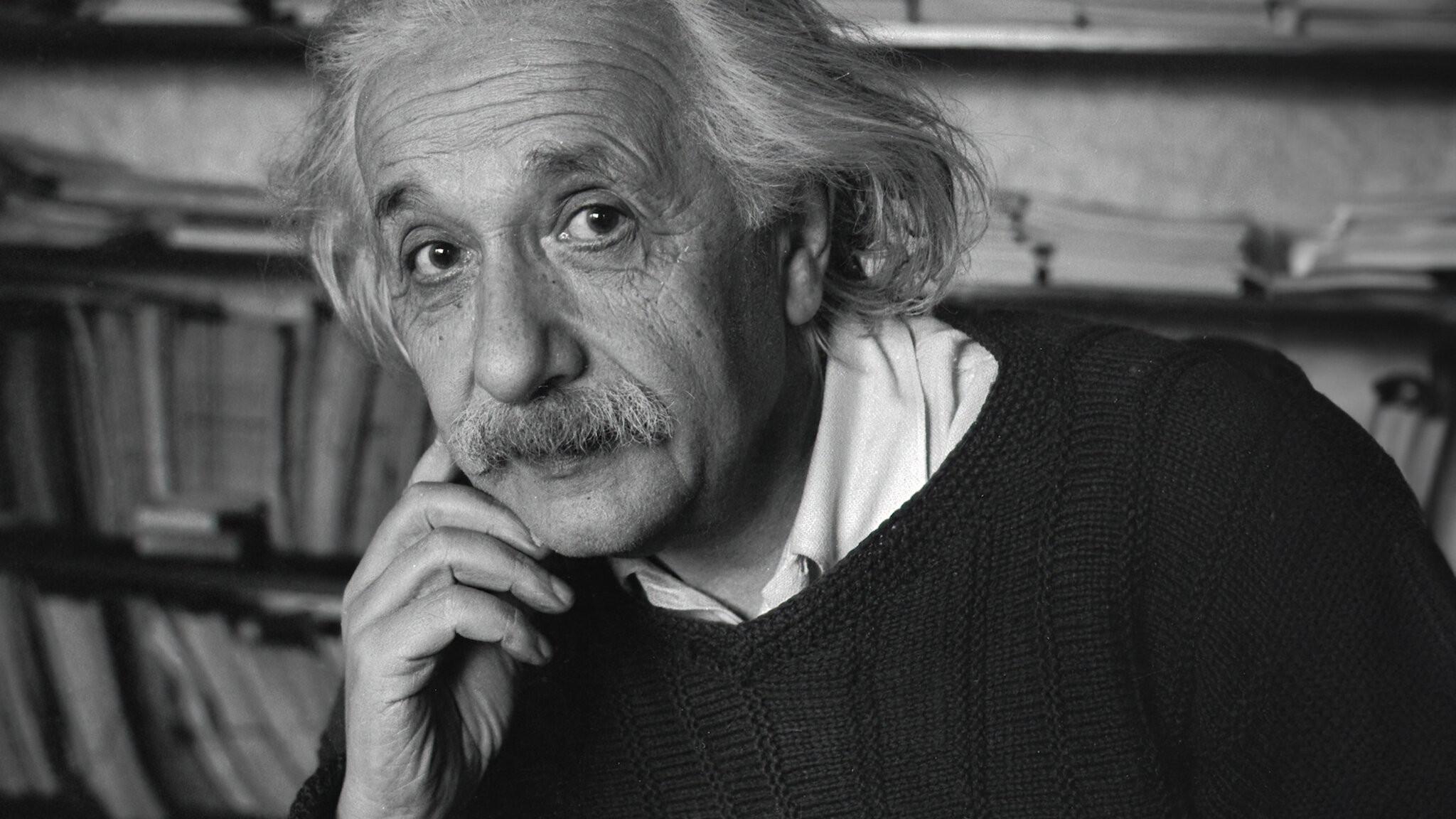 Einstein and the Bomb backdrop