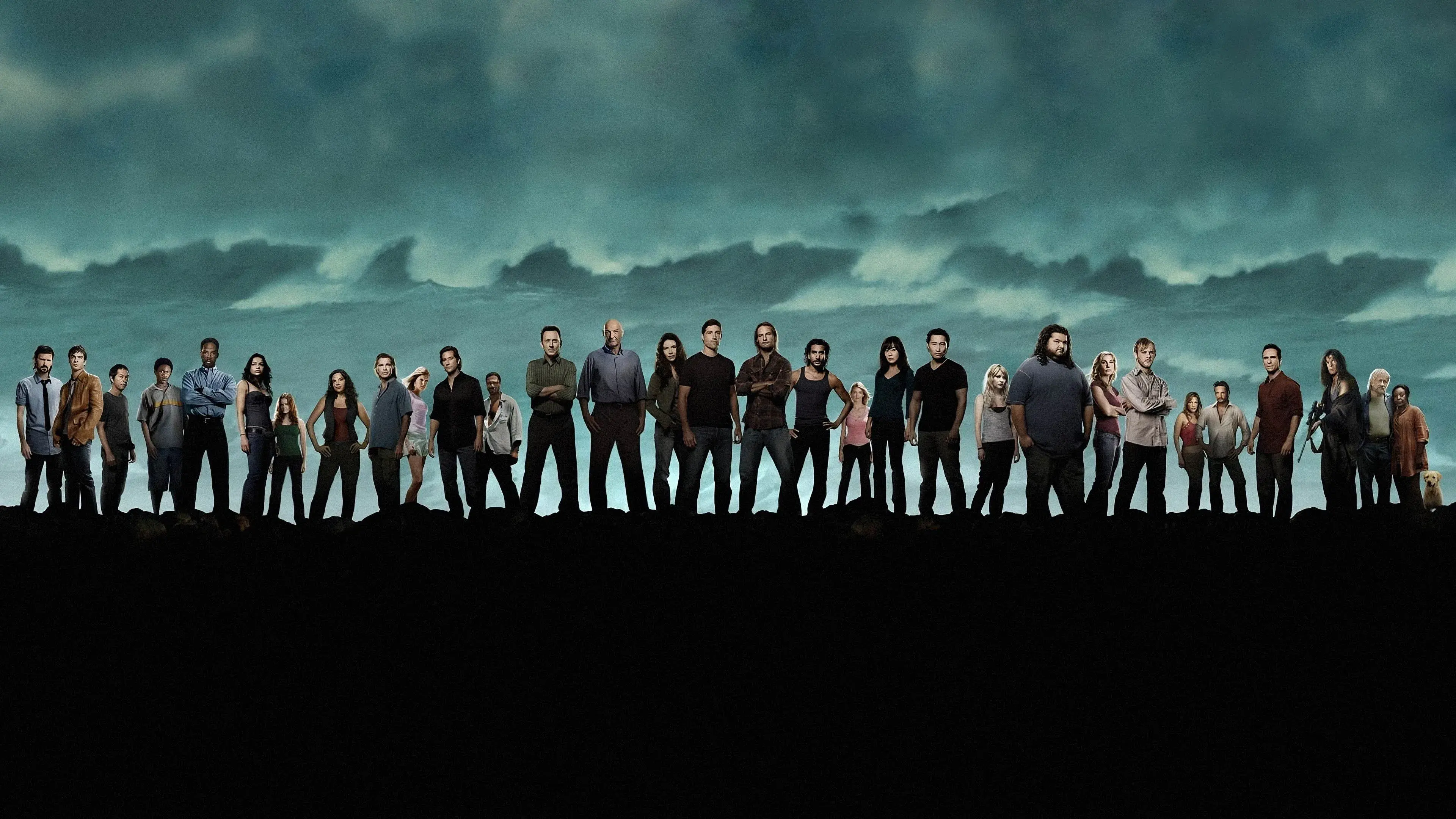 Lost backdrop