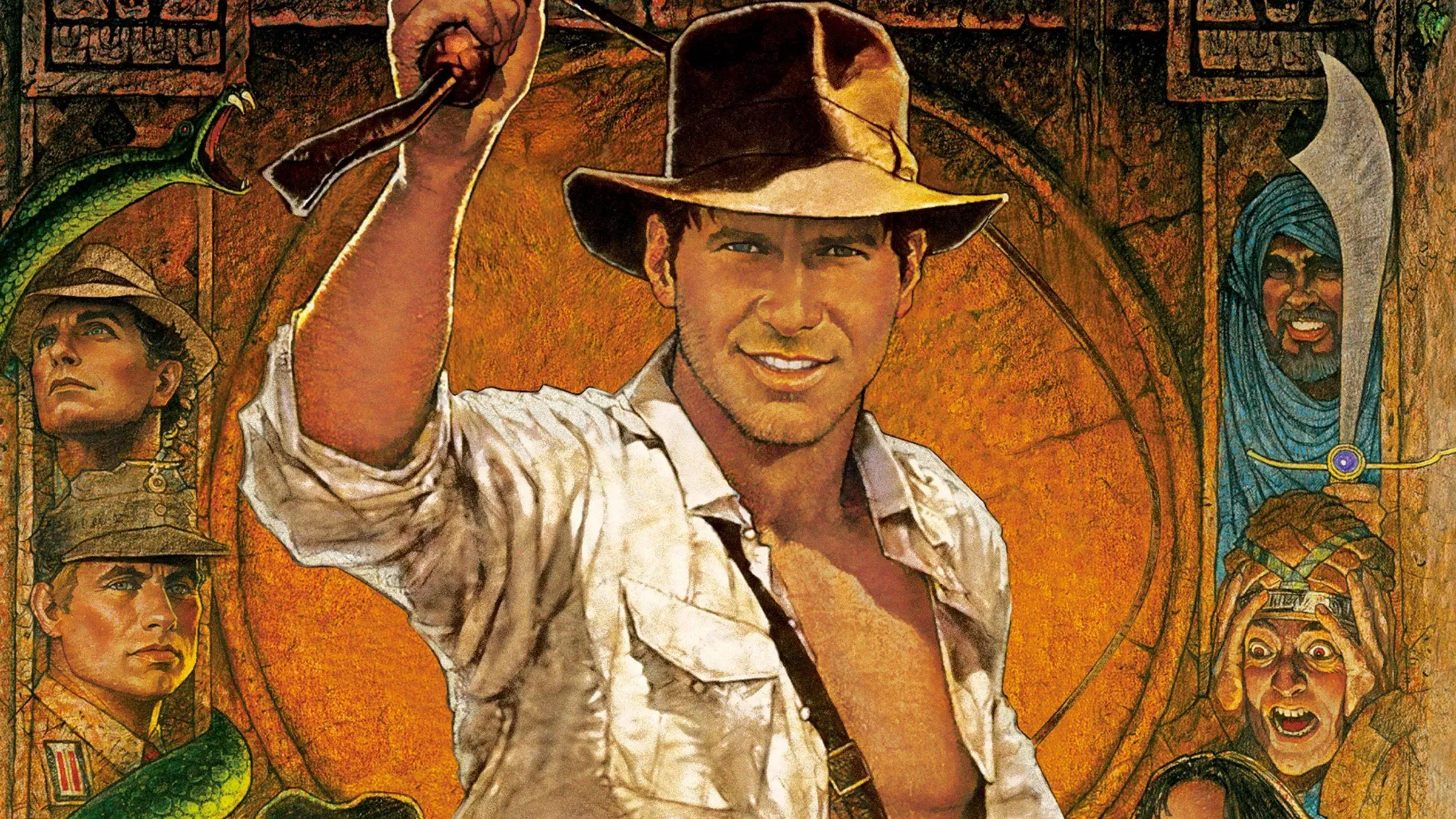 Raiders of the Lost Ark backdrop
