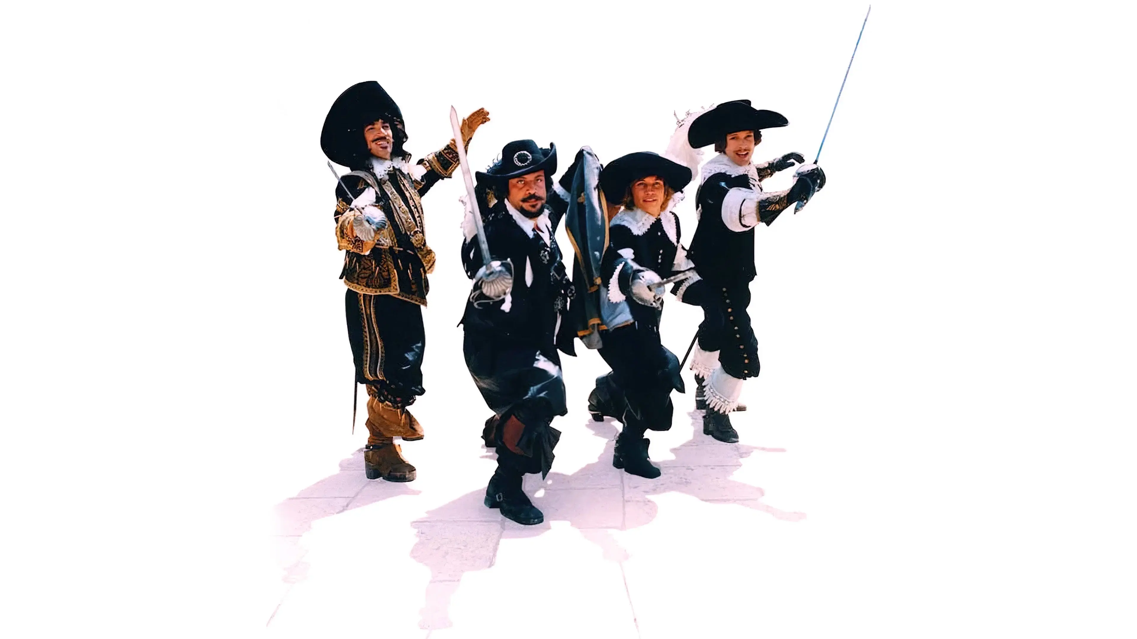 The Four Musketeers backdrop