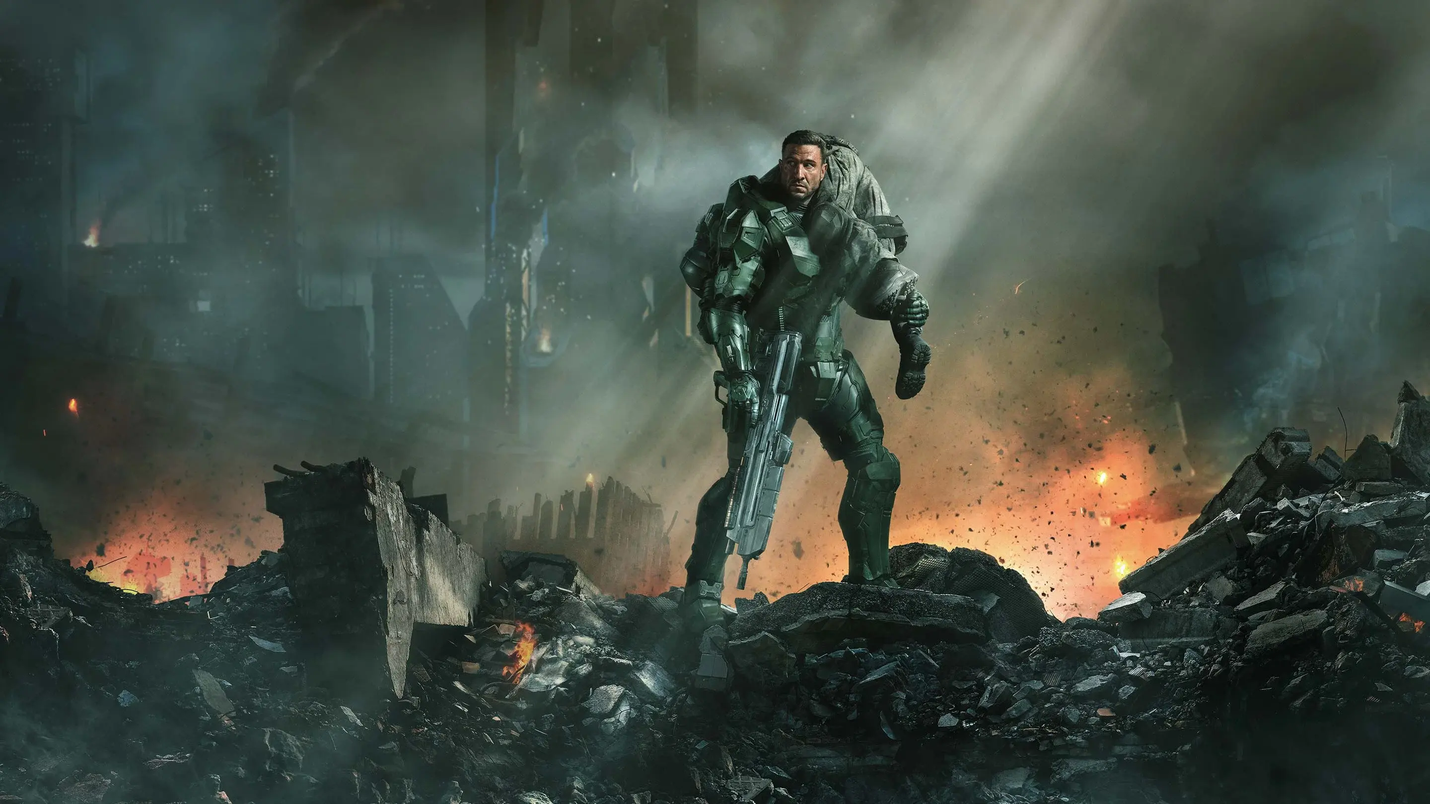Halo backdrop