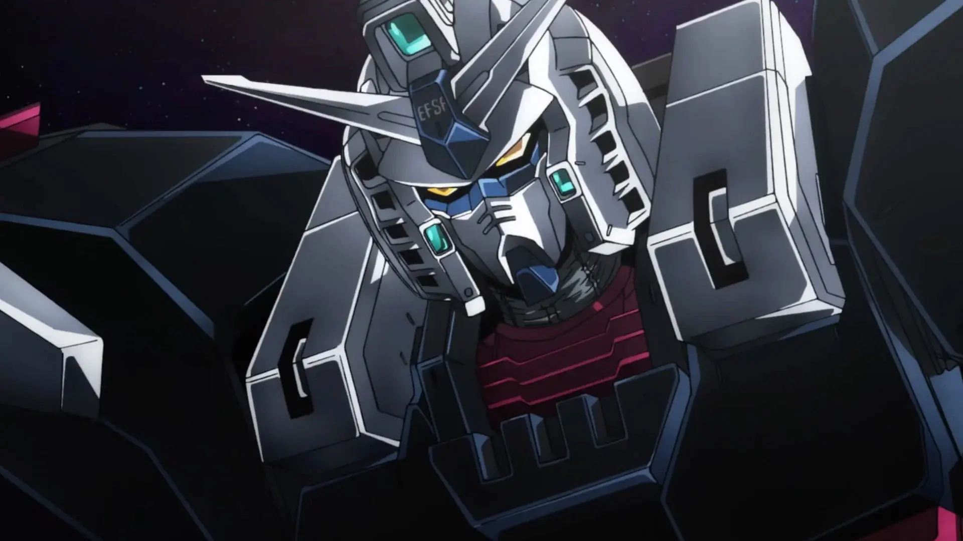 Mobile Suit Gundam Thunderbolt backdrop