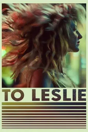 To Leslie poster