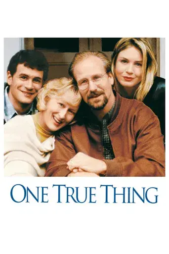 One True Thing poster