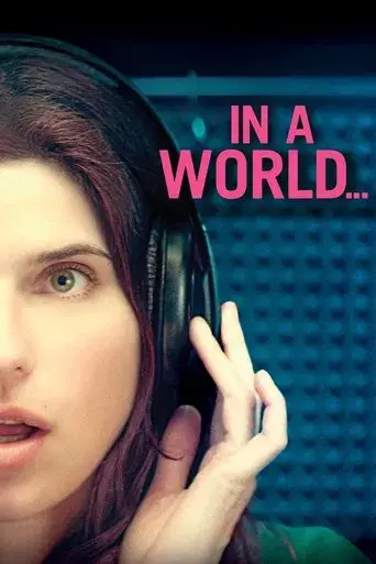 In a World... poster