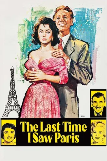 The Last Time I Saw Paris poster