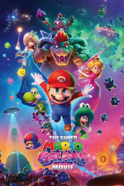The Super Mario Galaxy Movie poster