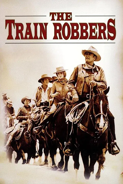The Train Robbers poster