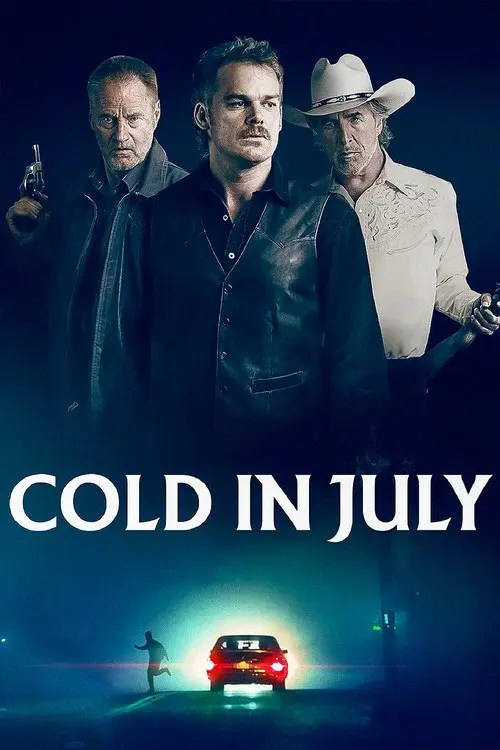 Cold in July poster
