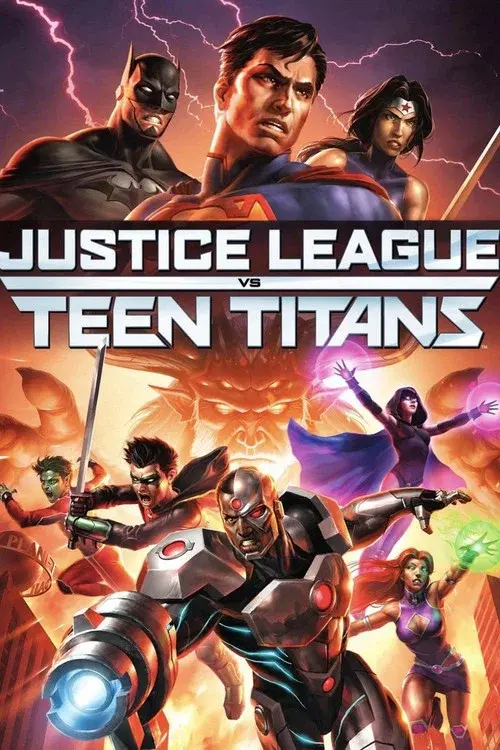 Justice League vs. Teen Titans poster