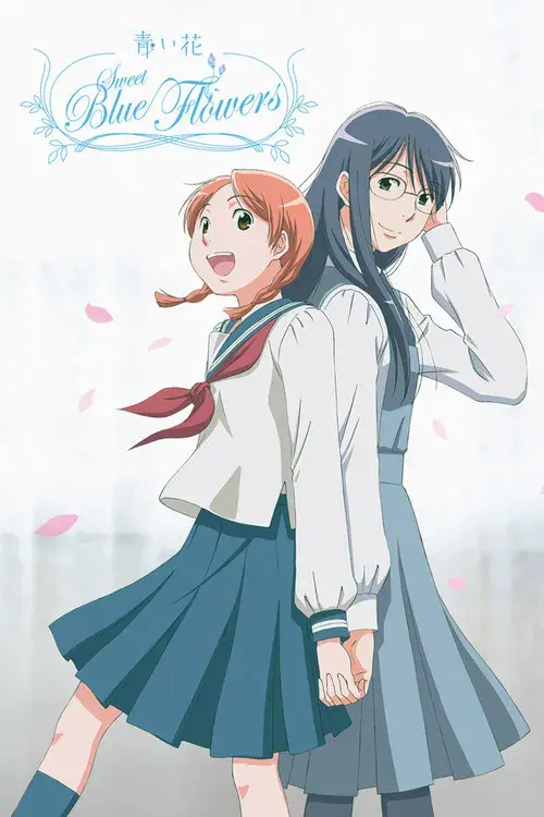 Sweet Blue Flowers poster