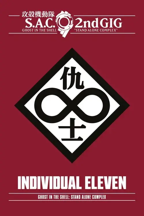 Ghost in the Shell: S.A.C. 2nd GIG - Individual Eleven poster