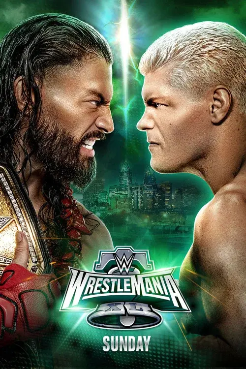 WrestleMania XL Sunday poster