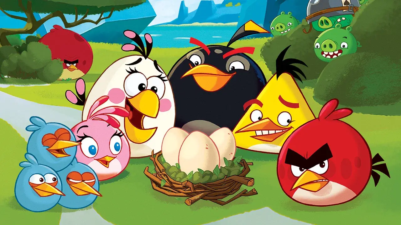 Angry Birds Toons backdrop