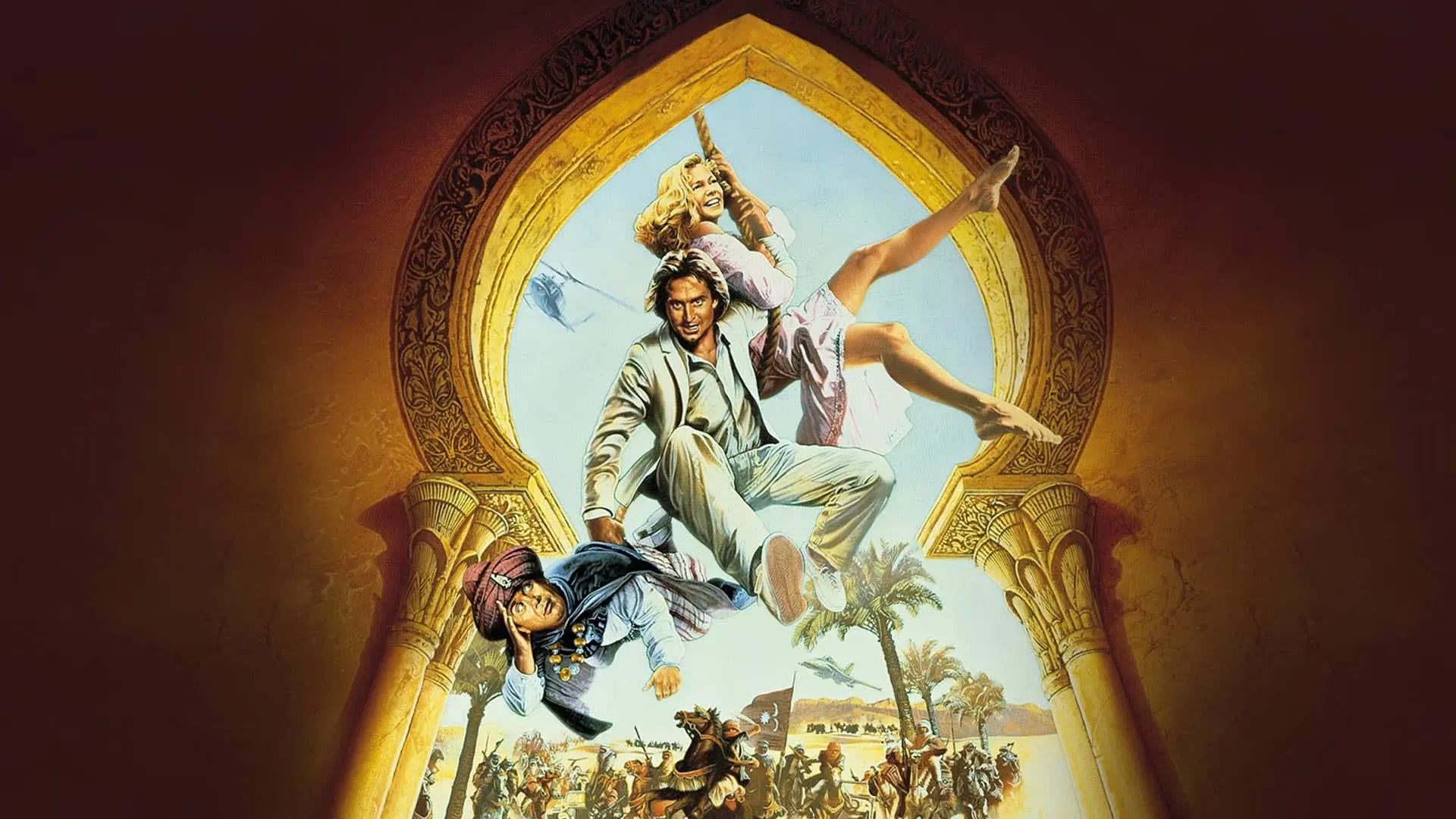 The Jewel of the Nile backdrop