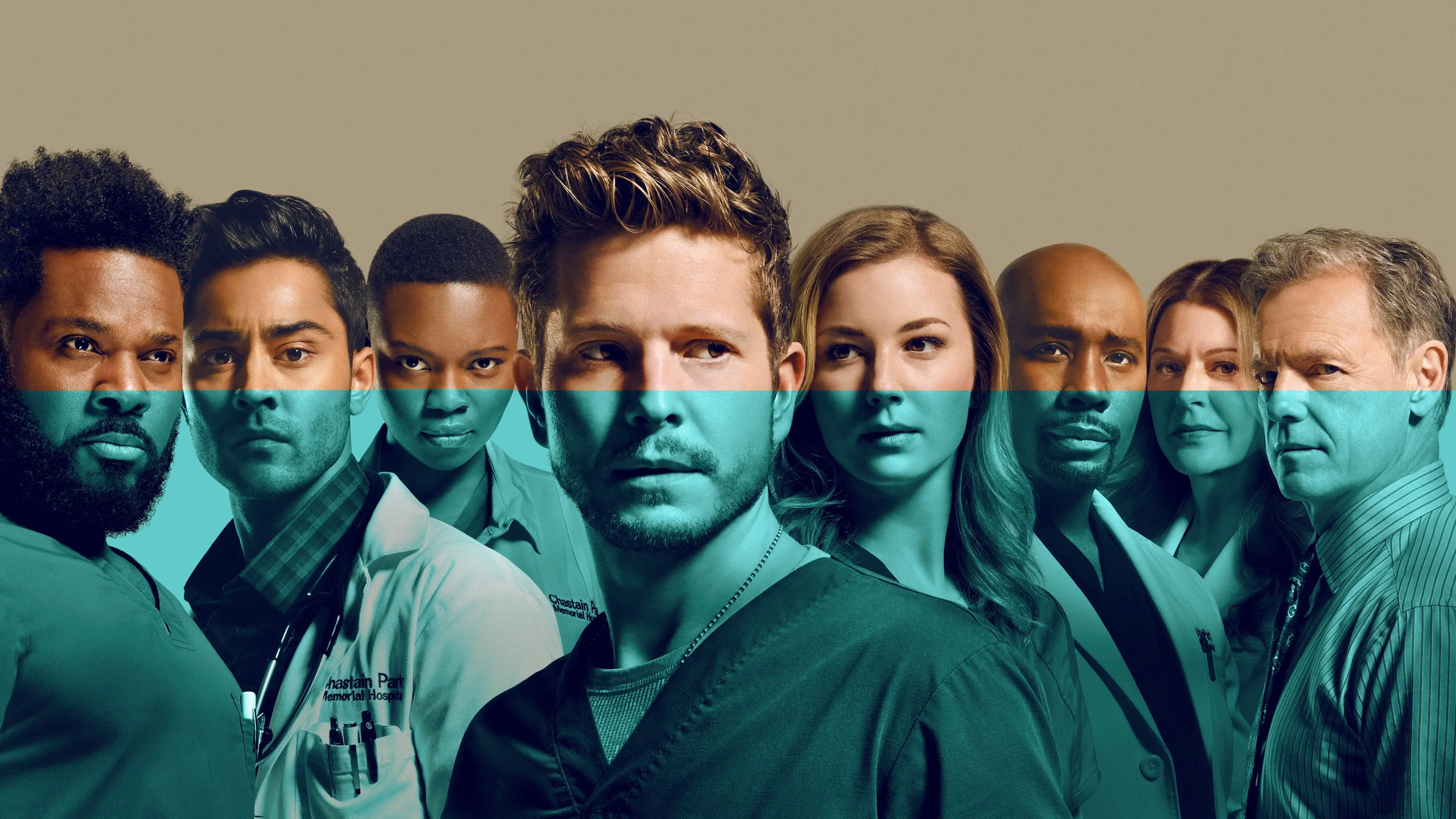 The Resident backdrop