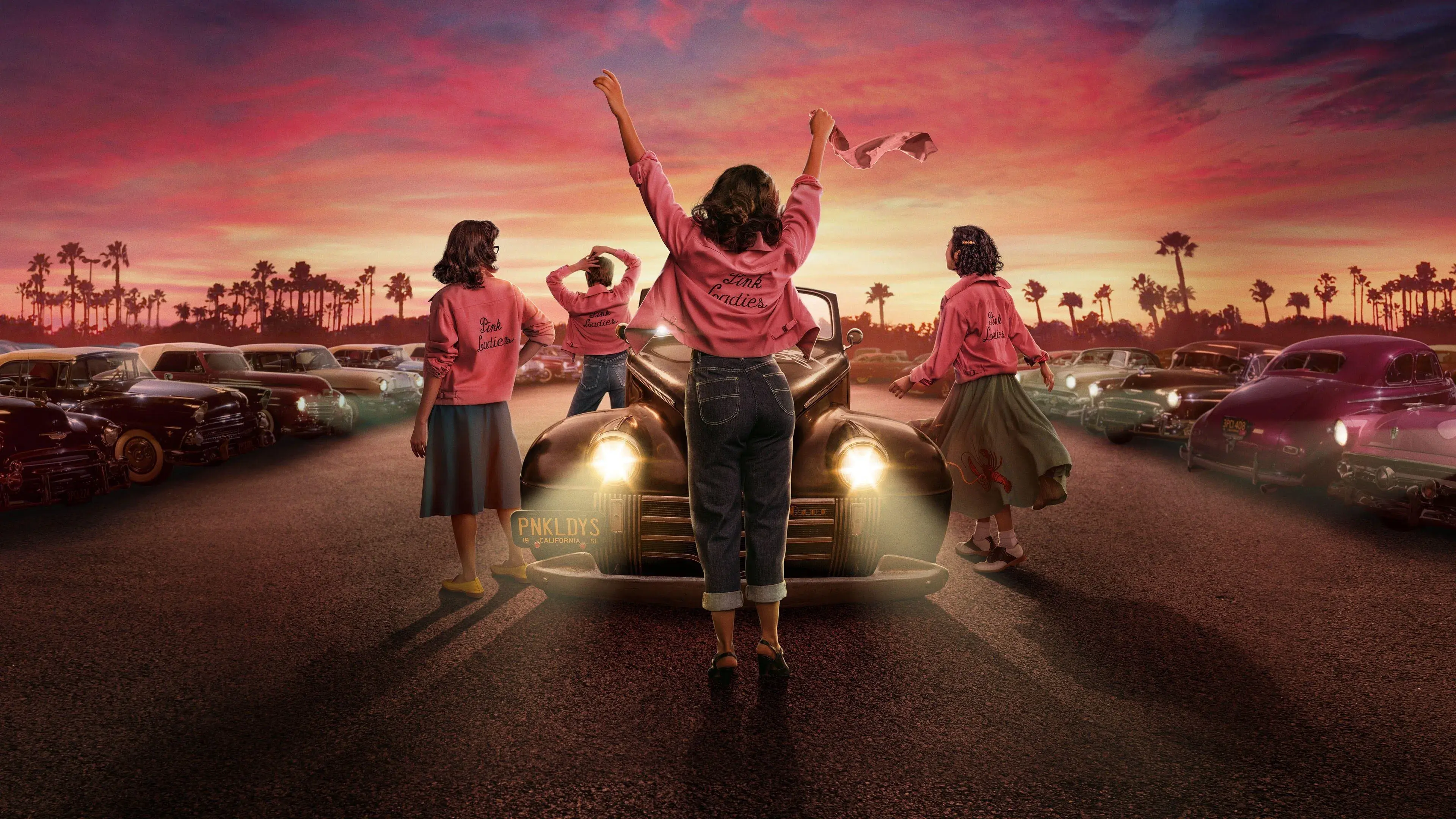 Grease: Rise of the Pink Ladies backdrop
