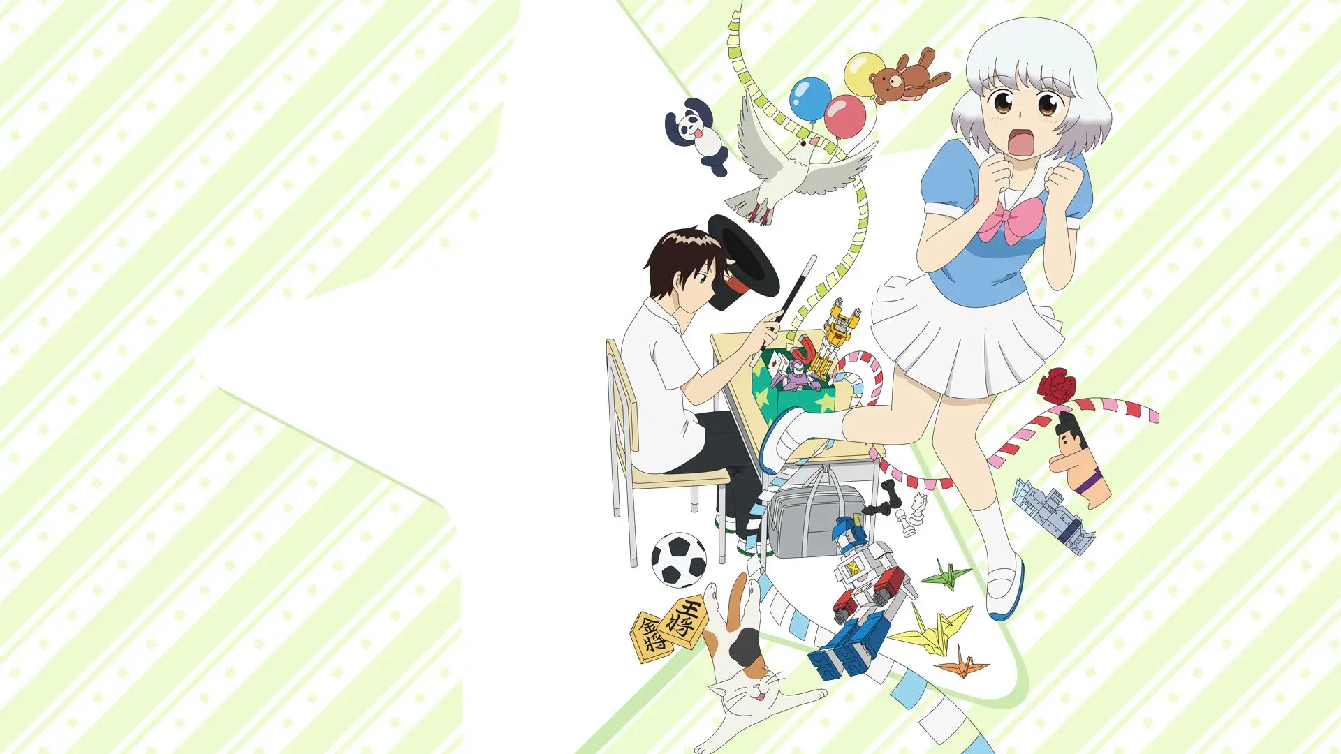 Tonari no Seki-kun: The Master of Killing Time backdrop