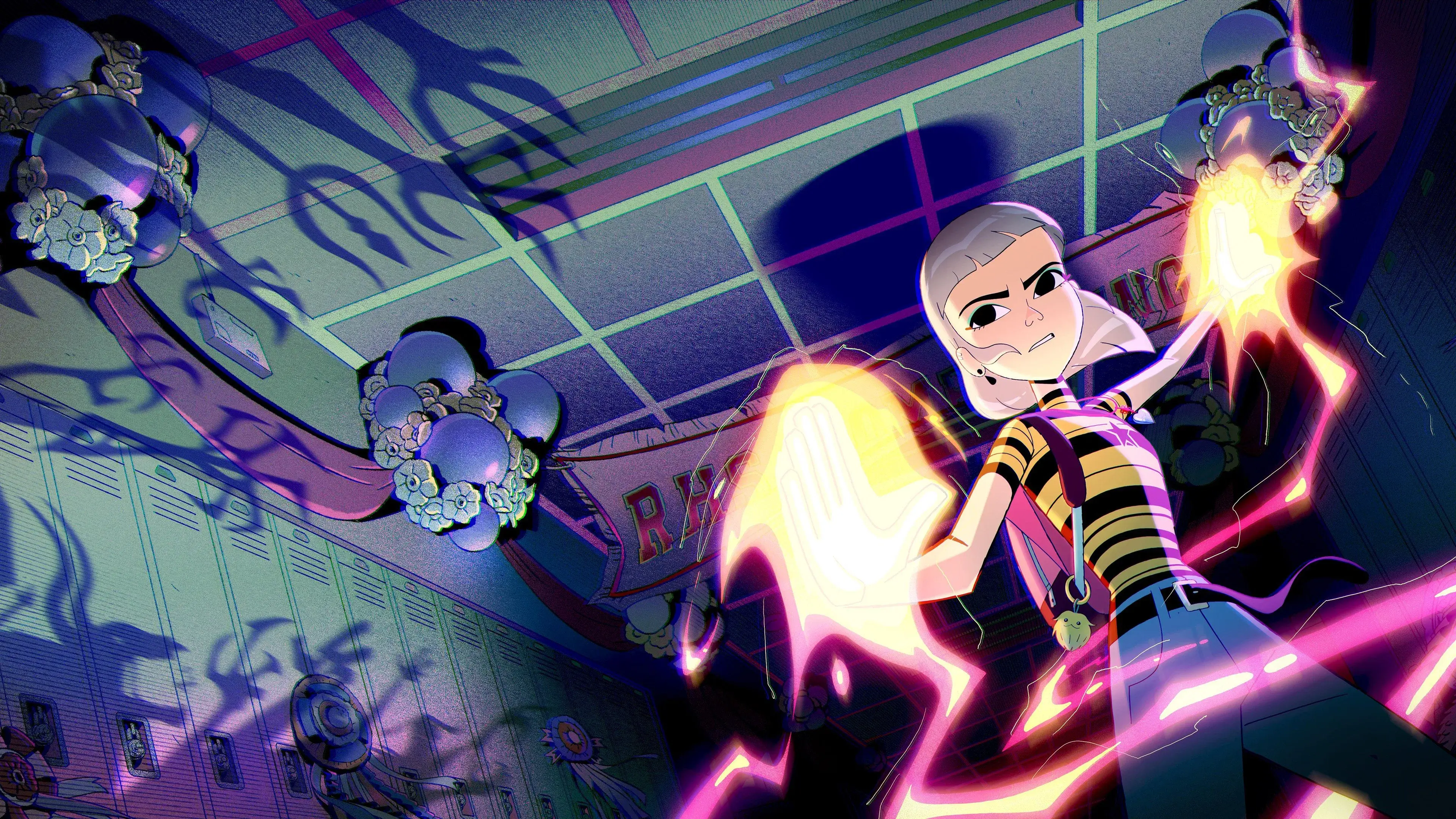 Jentry Chau vs the Underworld backdrop