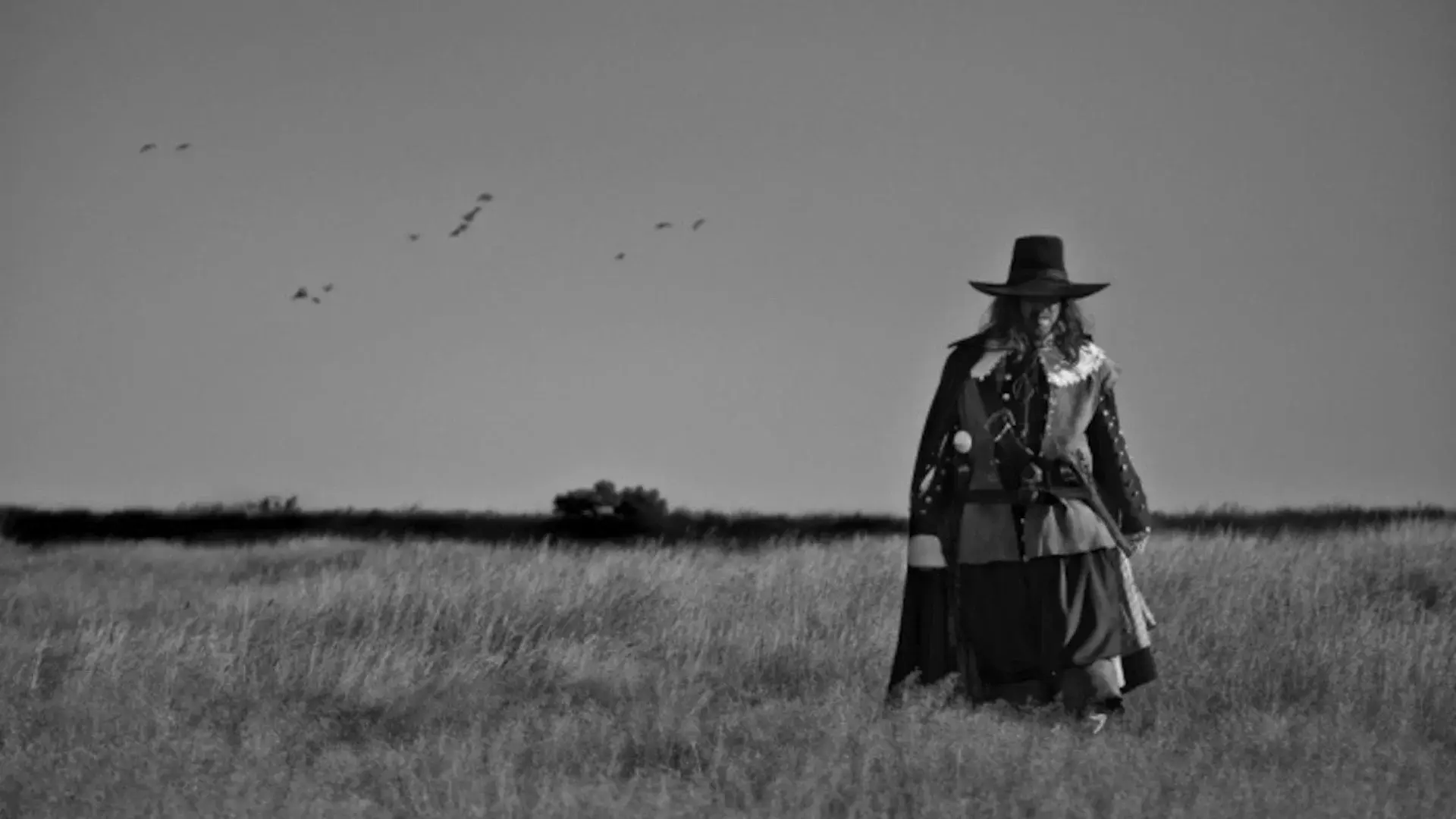A Field in England backdrop