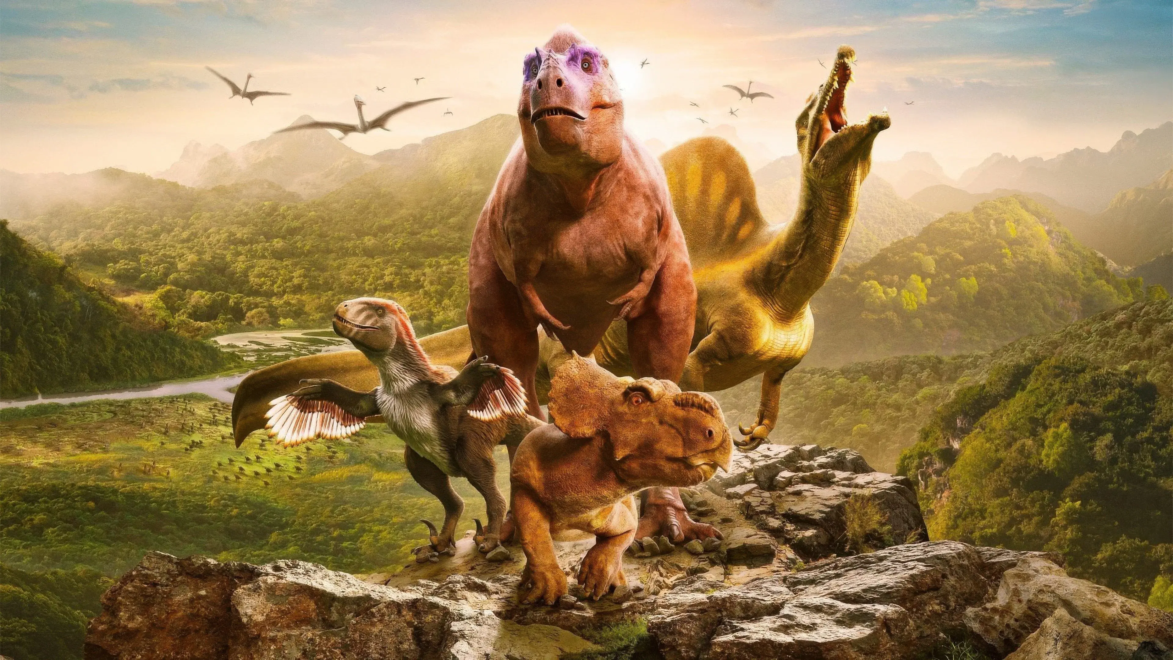 Walking with Dinosaurs backdrop