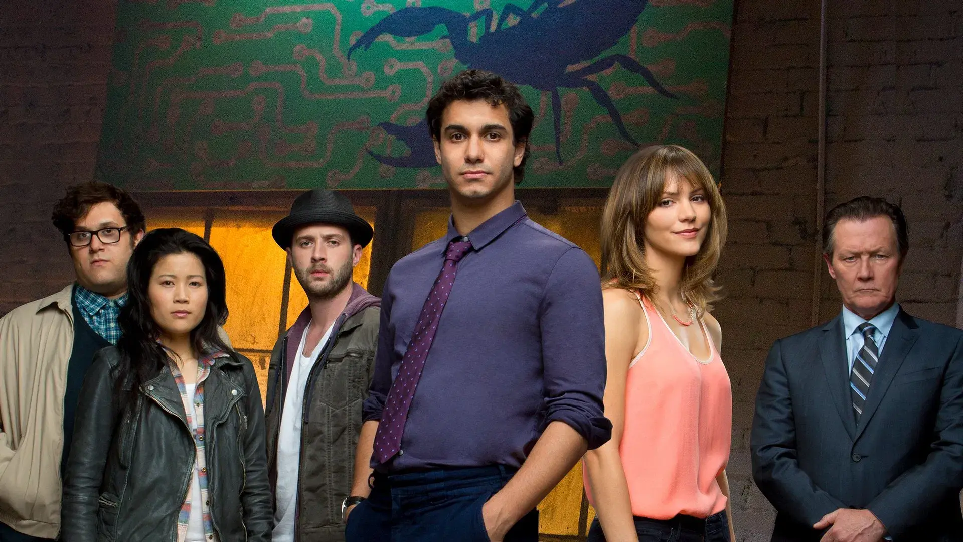 Scorpion backdrop