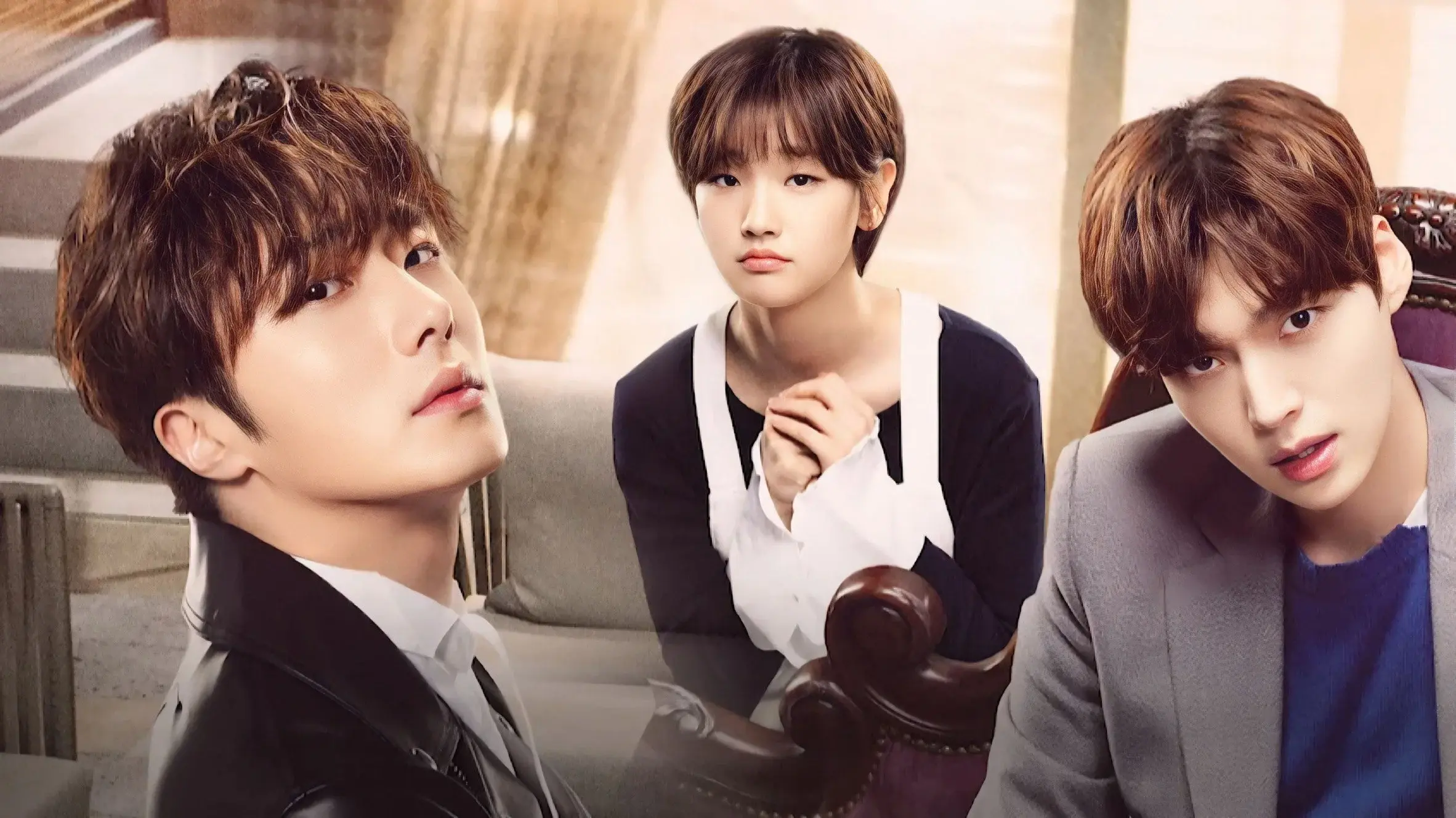 Cinderella and Four Knights backdrop
