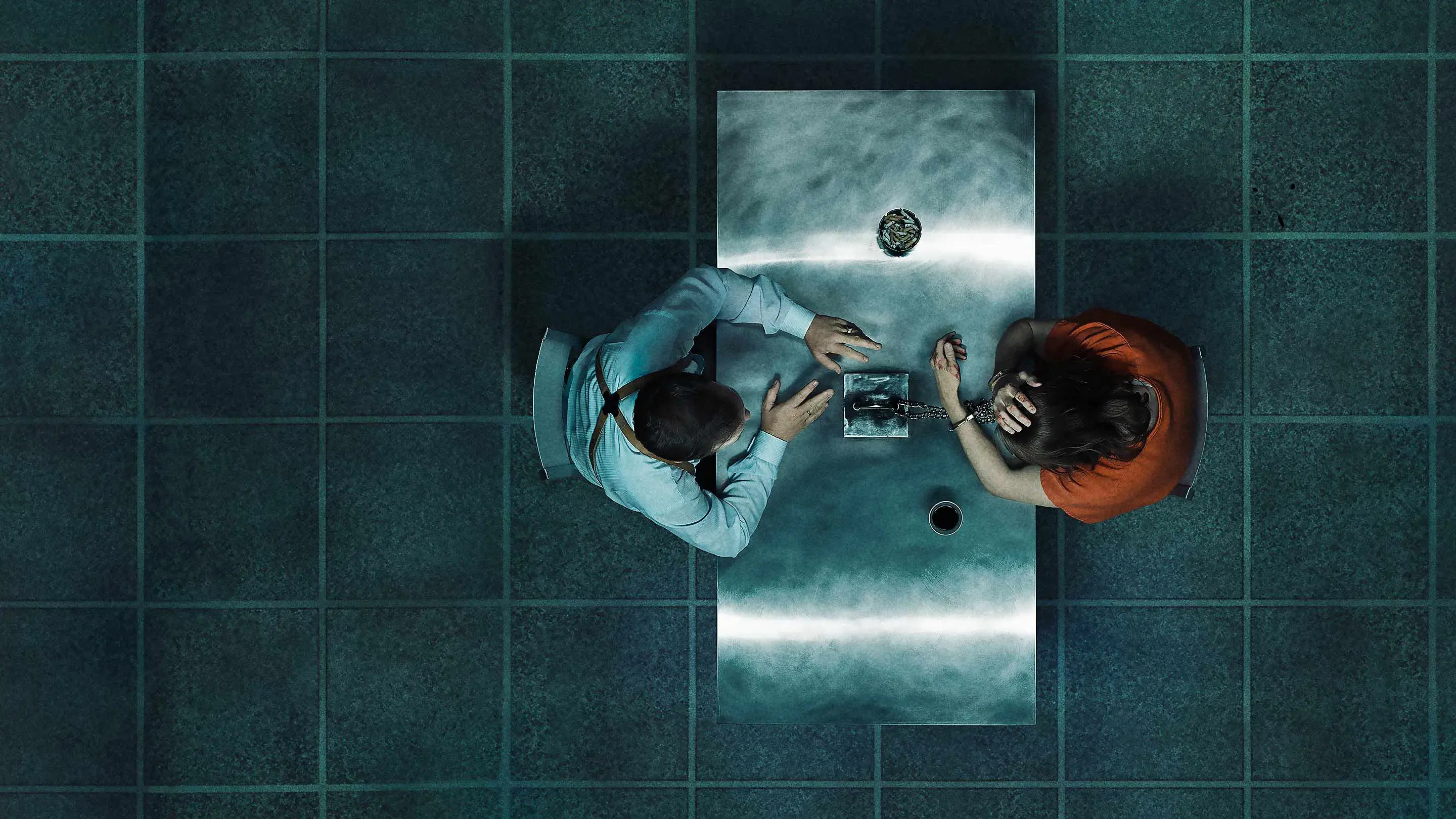 Interrogation backdrop